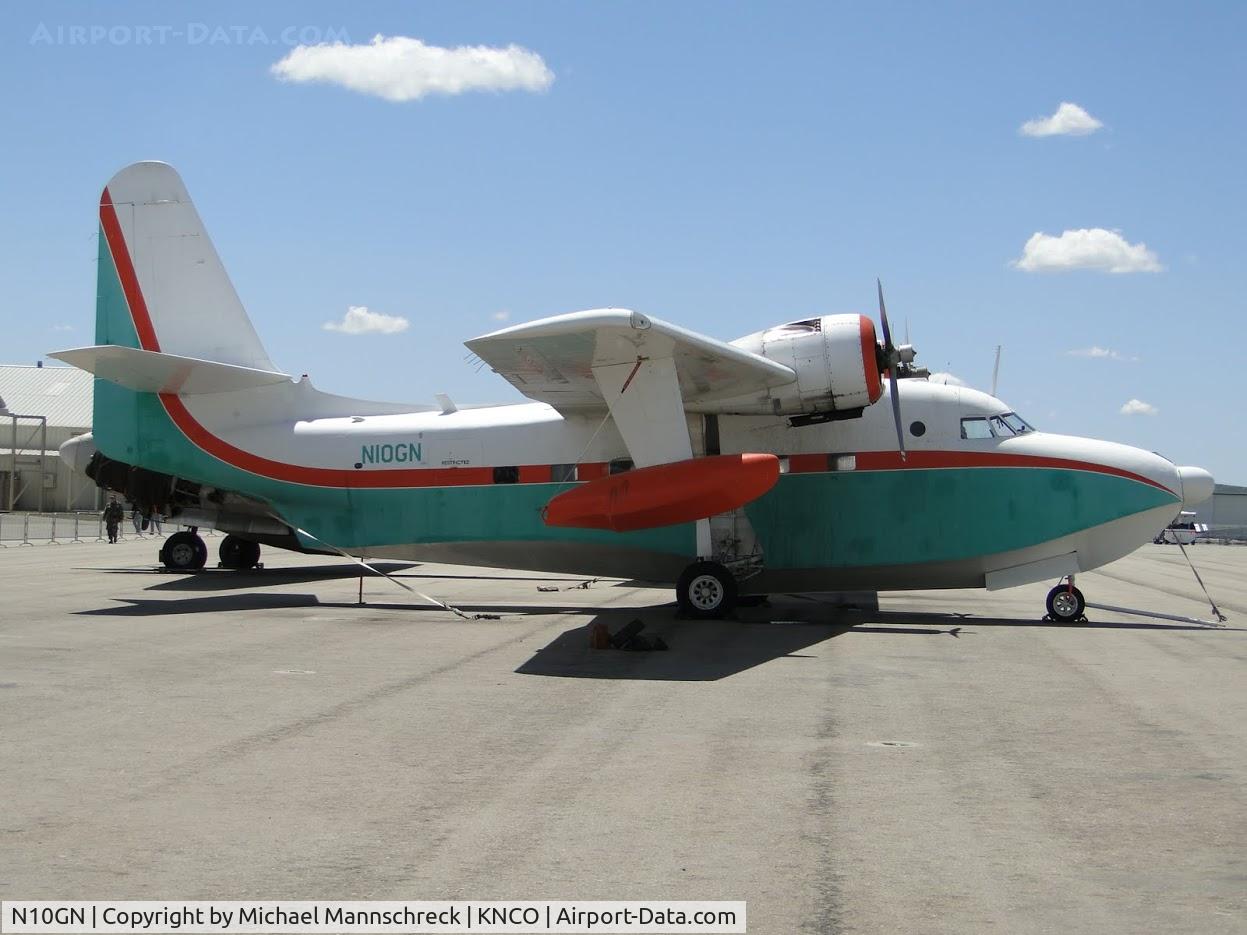 N10GN, 1959 Grumman HU-16D Albatross C/N G445, Parked at Chino