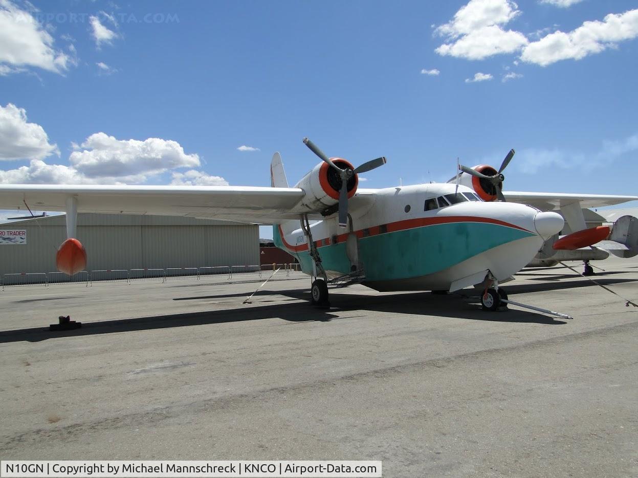 N10GN, 1959 Grumman HU-16D Albatross C/N G445, Parked at Chino