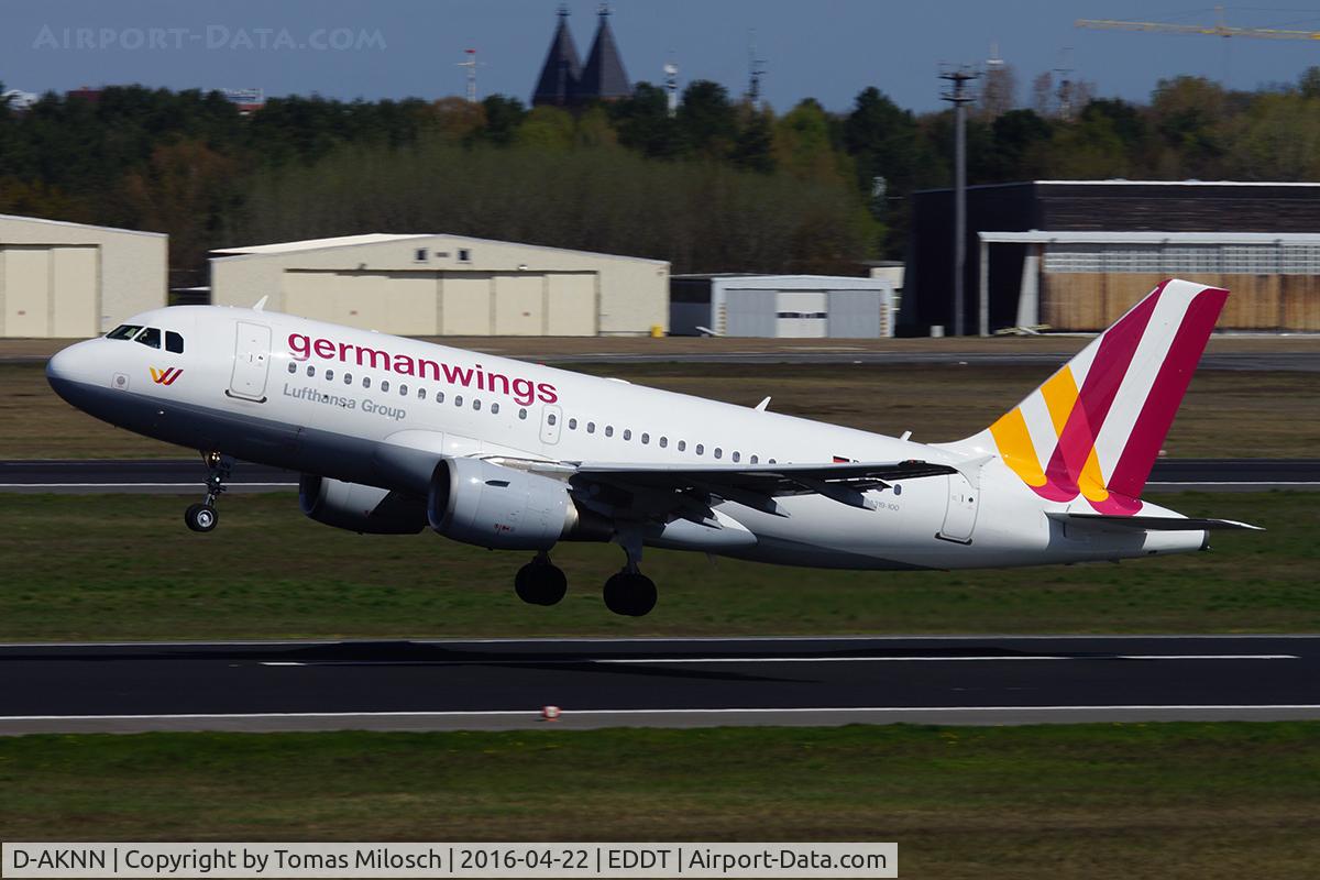 D-AKNN, 1999 Airbus A319-112 C/N 1136, 