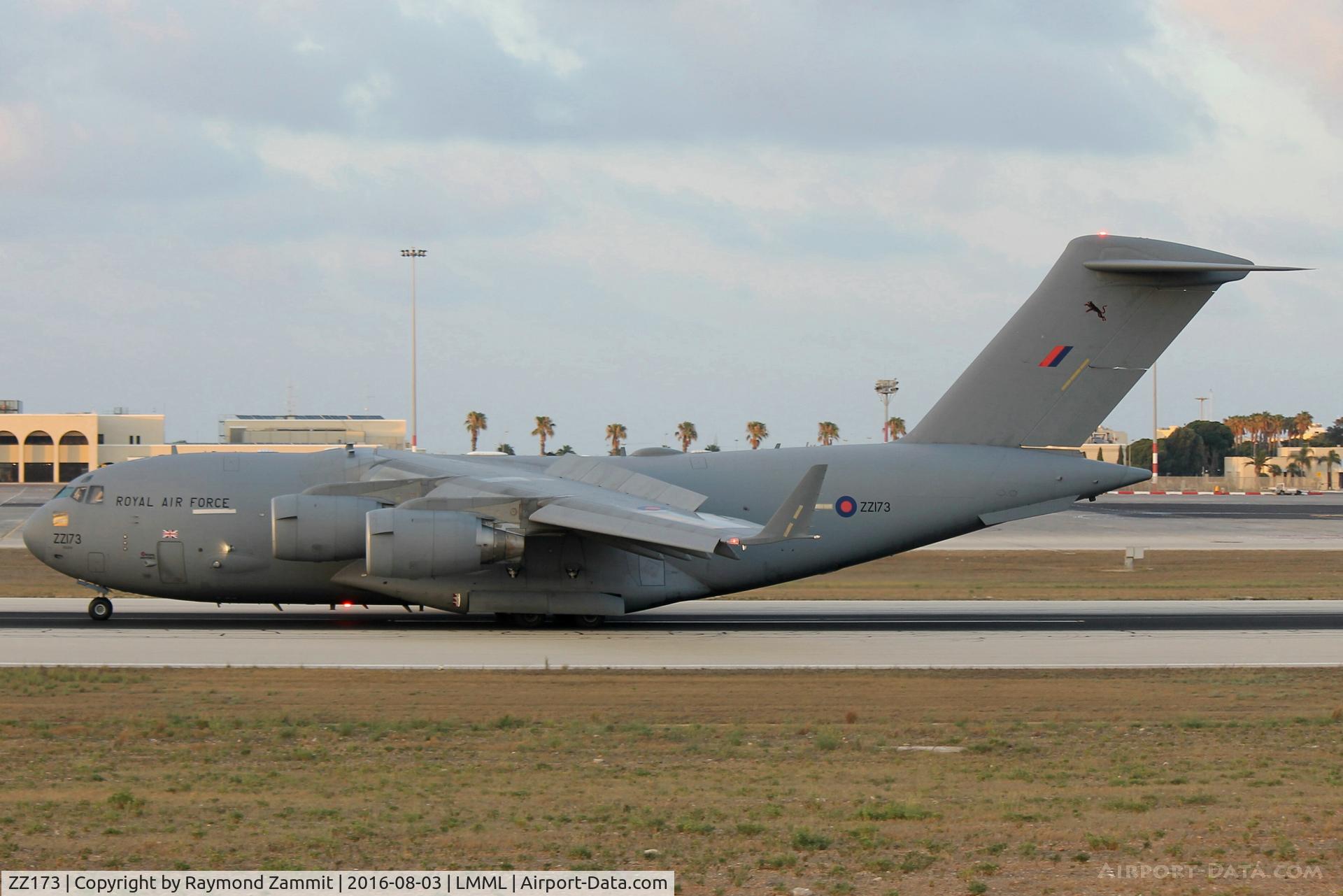 ZZ173, 2001 Boeing C-17A Globemaster III C/N F-080, Boeing C-17A GlobemasterIII ZZ173 Royal Air Force