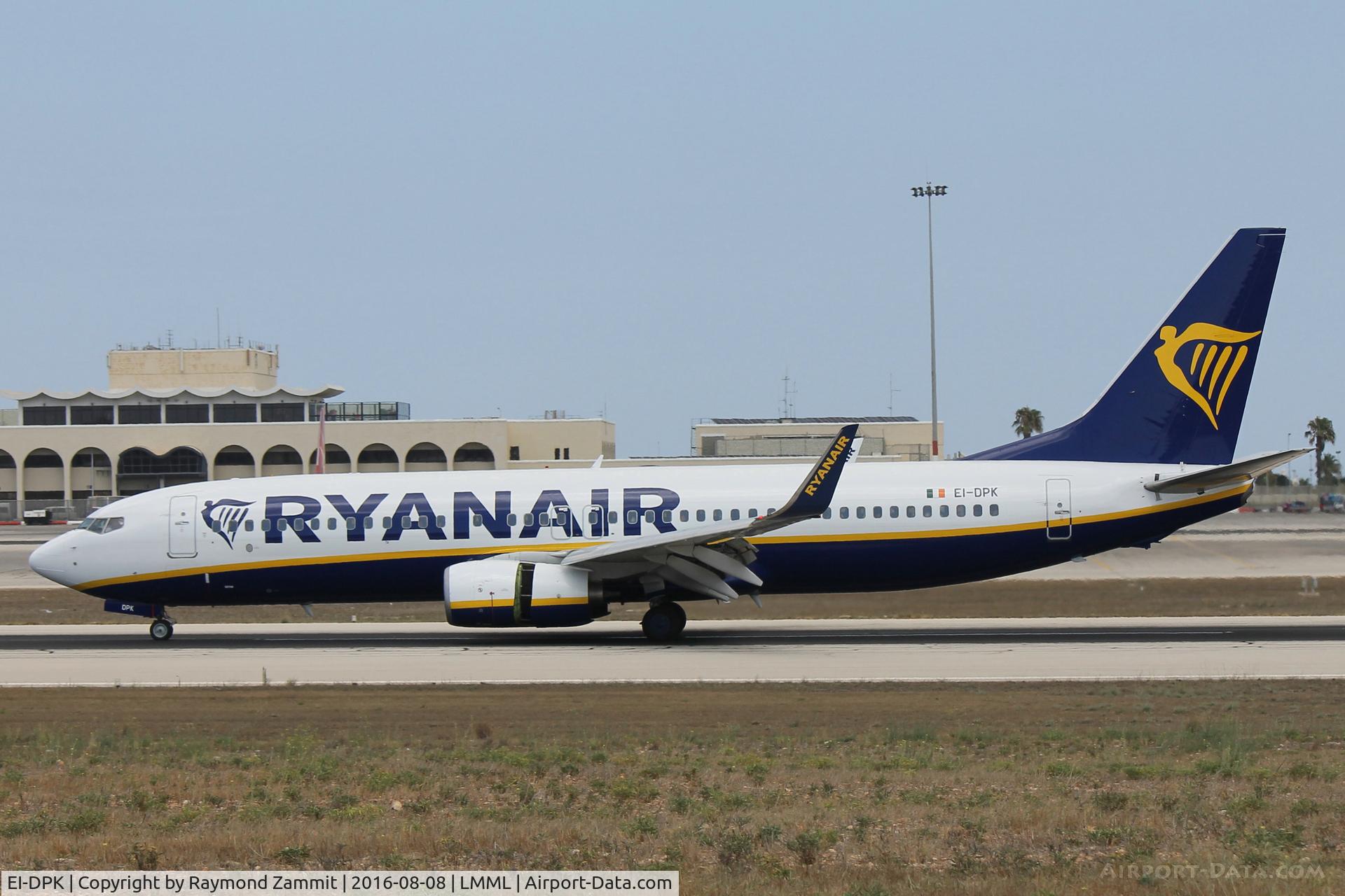 EI-DPK, 2007 Boeing 737-8AS C/N 33610, B737-800 EI-DPK Ryanair