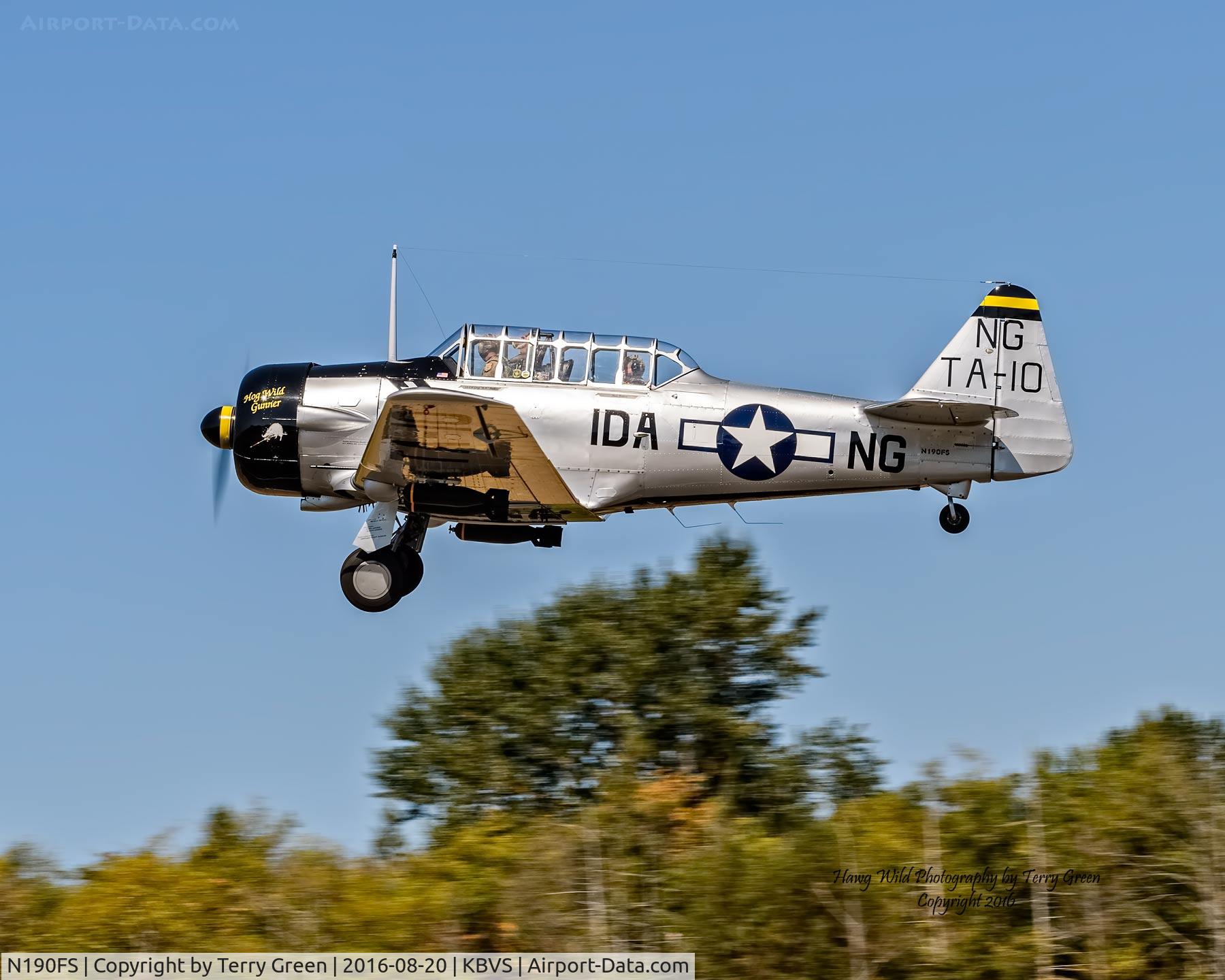 N190FS, 1942 North American AT-6D Texan C/N 88-15143, Heritage Flight Museum