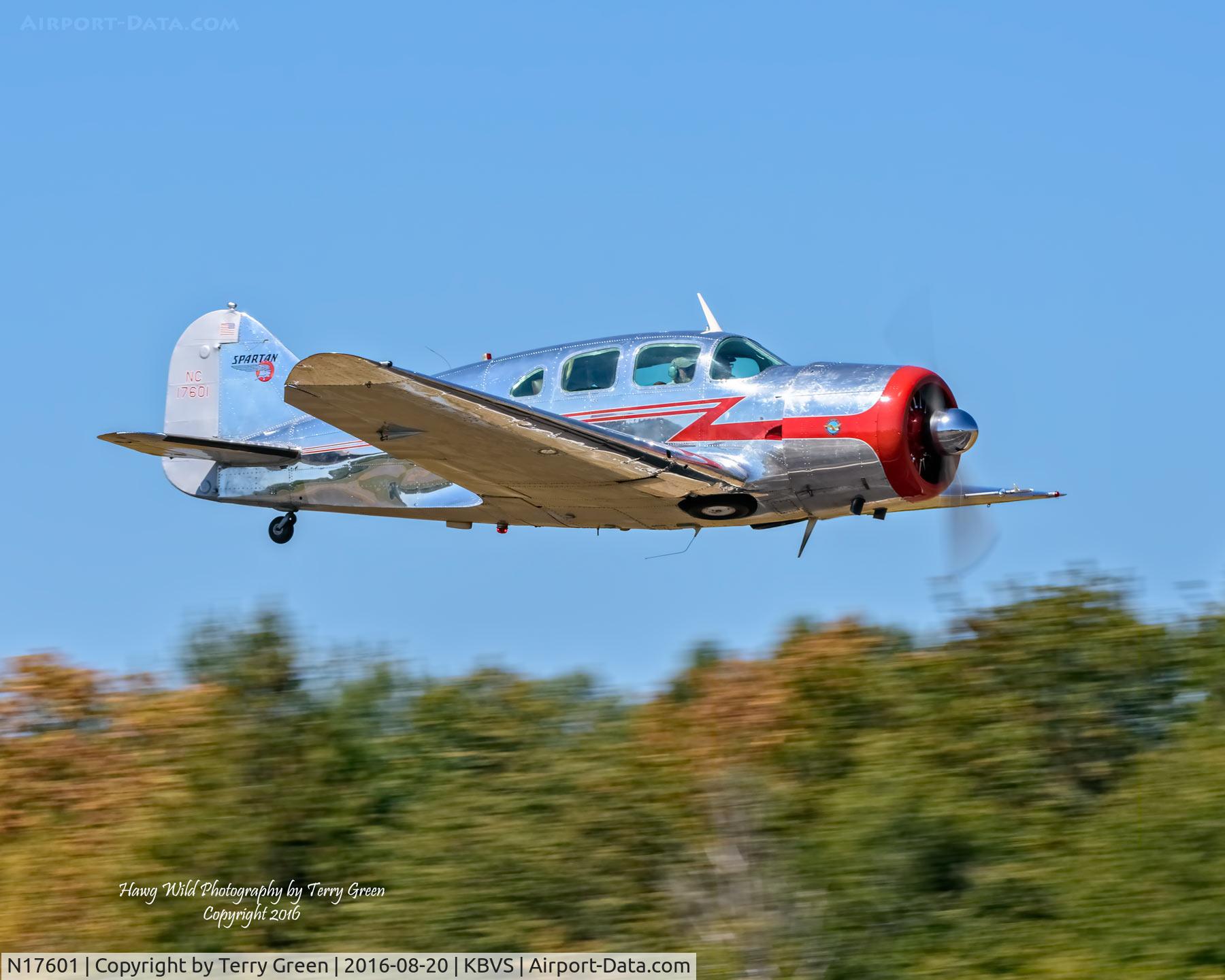 N17601, 1937 Spartan 7W Executive C/N 6, Heritage Flight Museum
