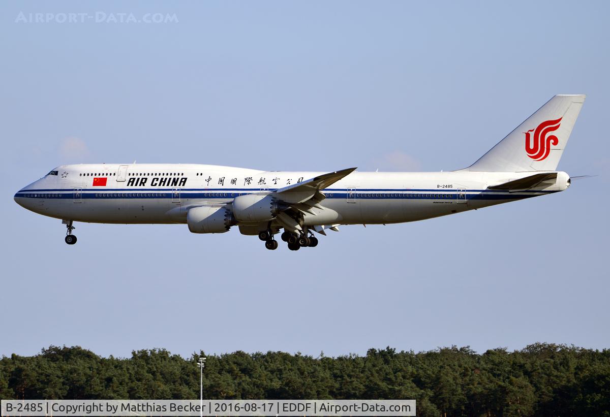 B-2485, 2014 Boeing 747-89L C/N 41191, B-2485