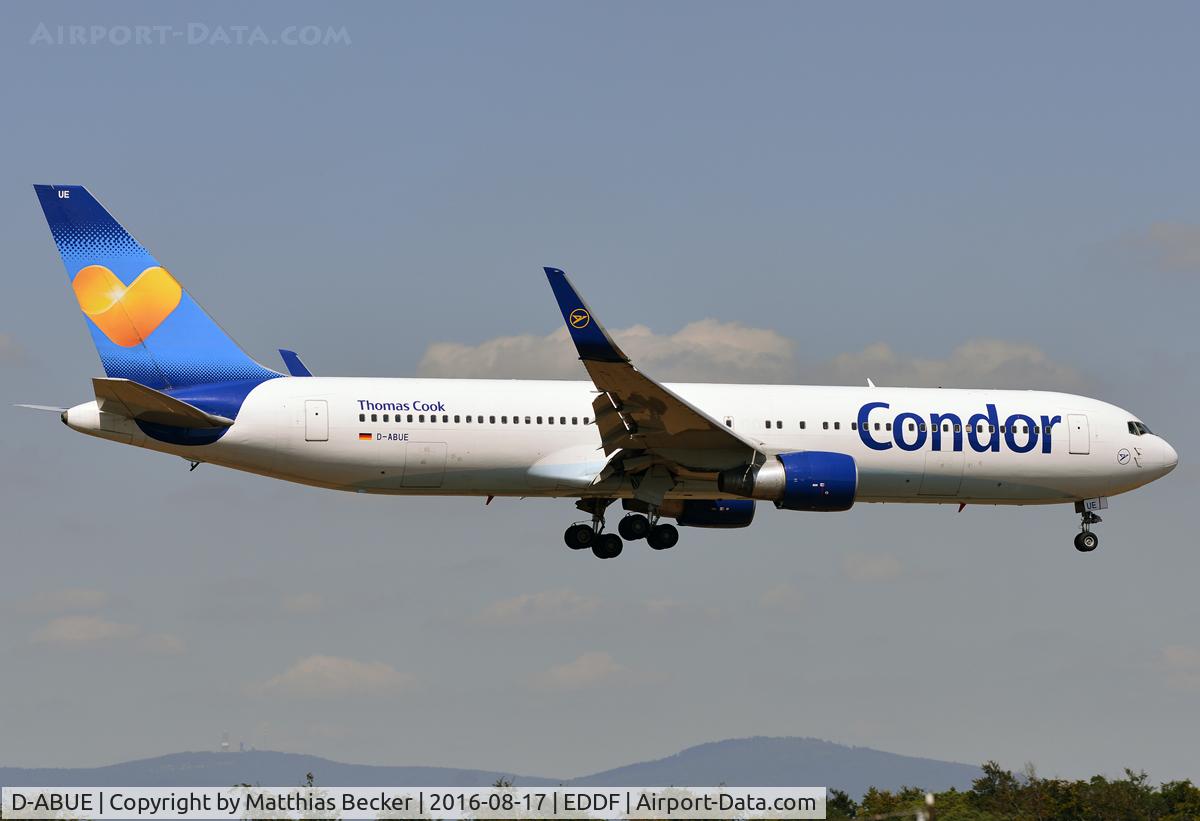 D-ABUE, 1993 Boeing 767-330/ER C/N 26984, D-ABUE