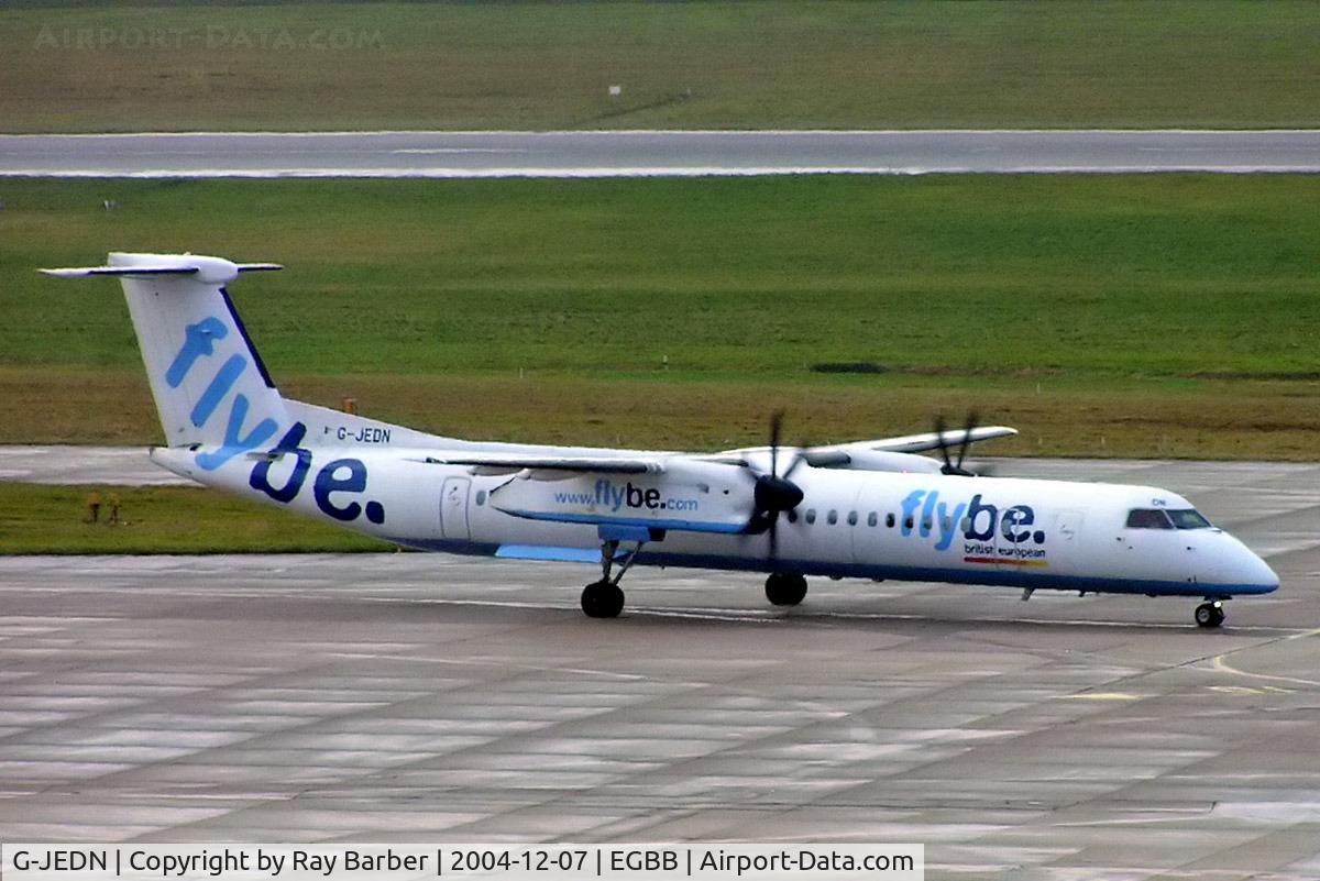 G-JEDN, 2003 De Havilland Canada DHC-8-402Q Dash 8 C/N 4078, De Havilland Canada DHC-8Q-402 Dash 8 [4078] (Flybe) Birmingham Int'l~G 07/12/2004