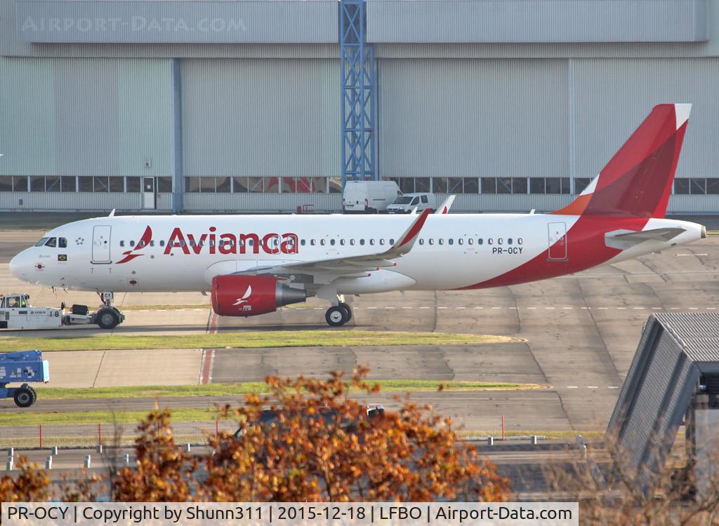PR-OCY, 2015 Airbus A320-214 C/N 6871, Ready for delivery but re-registered as F-WJKN and stored since February 2016 à LFBO