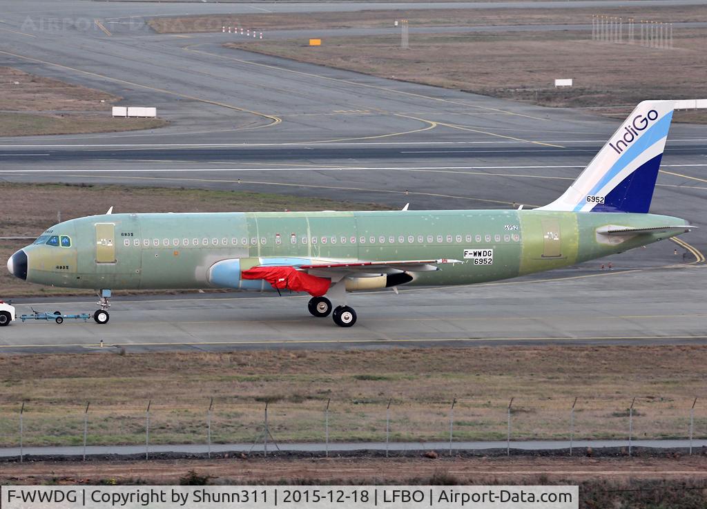 F-WWDG, 2015 Airbus A320-271N C/N 6952, C/n 6952 - For Indigo Airlines as VT-ITI
