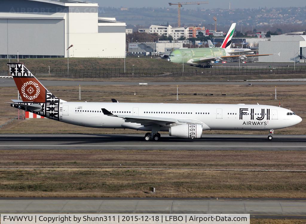 F-WWYU, 2015 Airbus A330-343 C/N 1692, C/n 1692 - To be DQ-FJW