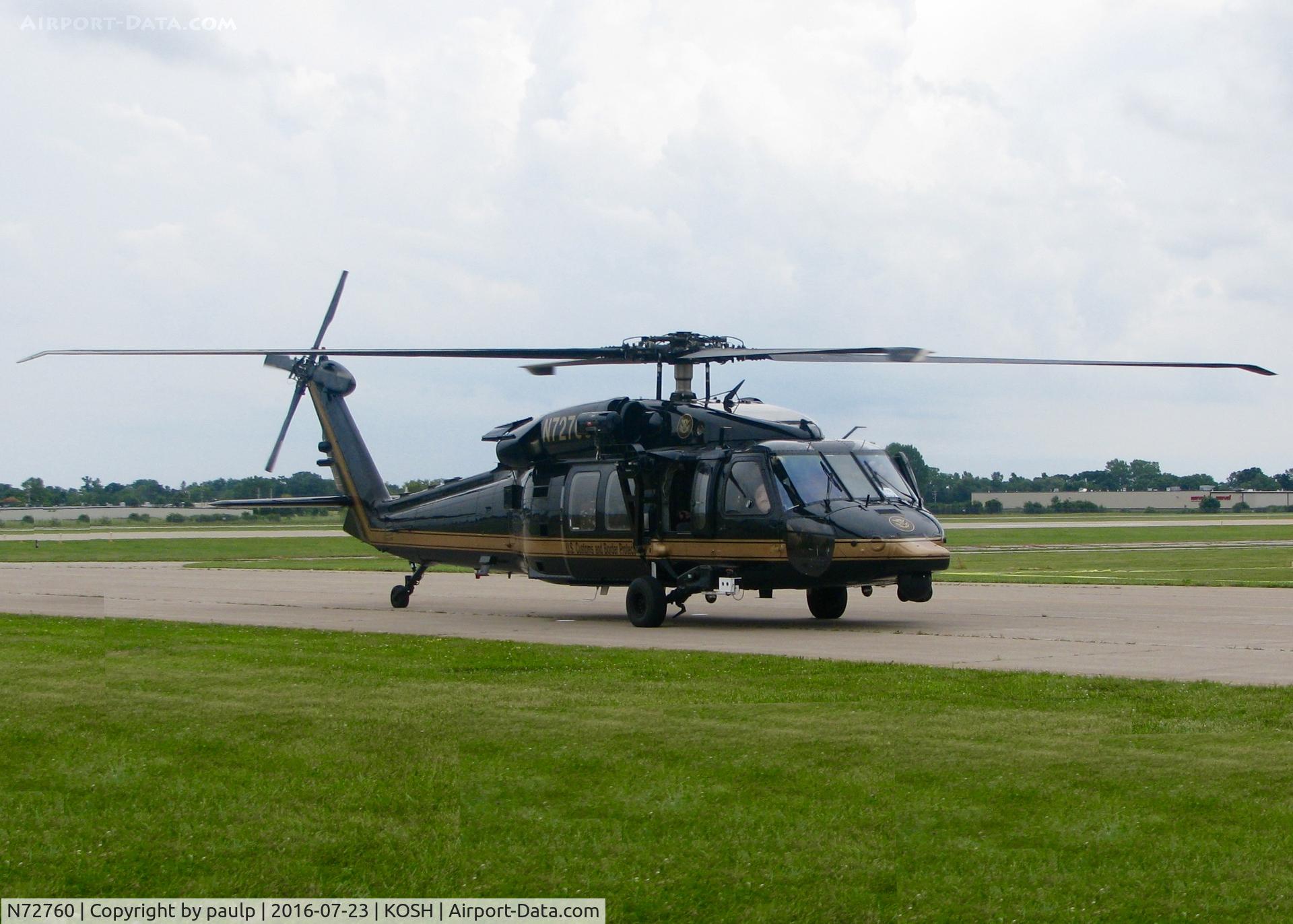 N72760, 2008 Sikorsky UH-60M Black Hawk C/N 08-27170, At AirVenture 2016.