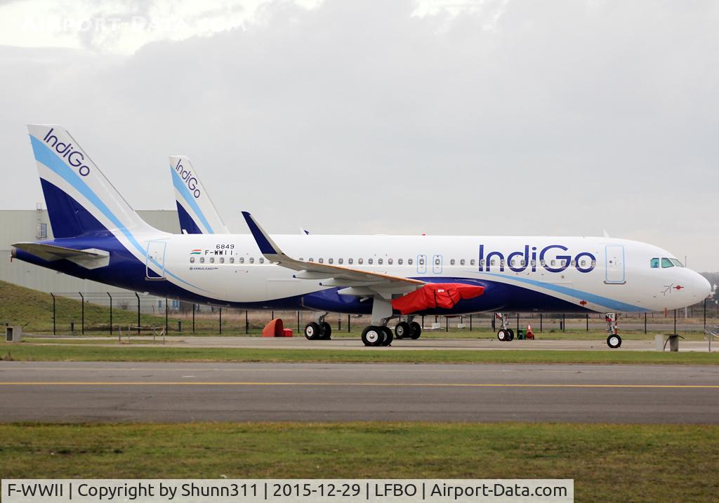 F-WWII, 2015 Airbus A320-271N C/N 6849, C/n 6849 - To be VT-ITE