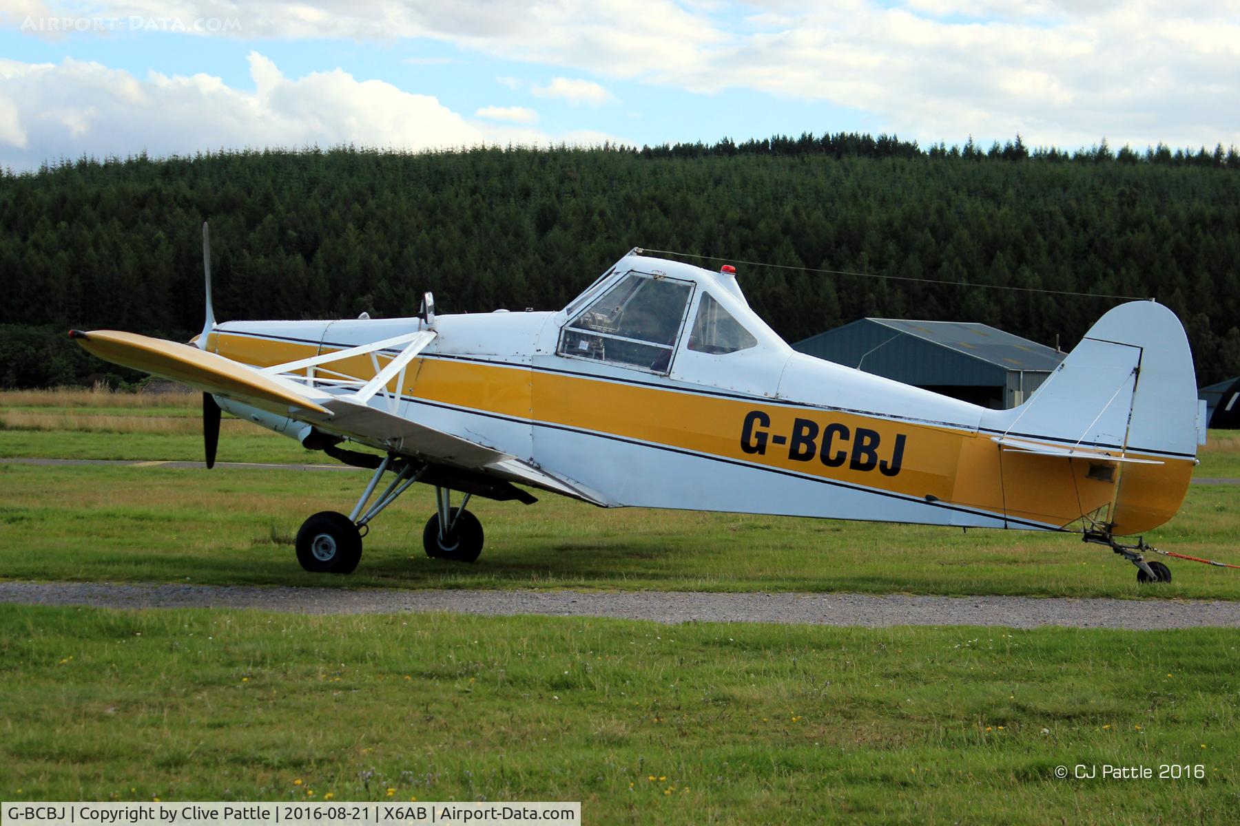 G-BCBJ, 1963 Piper PA-25-235 Pawnee C/N 25-2380/R, At Aboyne for Glider Tow duties