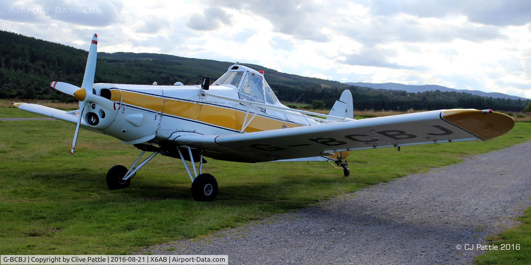G-BCBJ, 1963 Piper PA-25-235 Pawnee C/N 25-2380/R, At Aboyne for Glider Towing duties