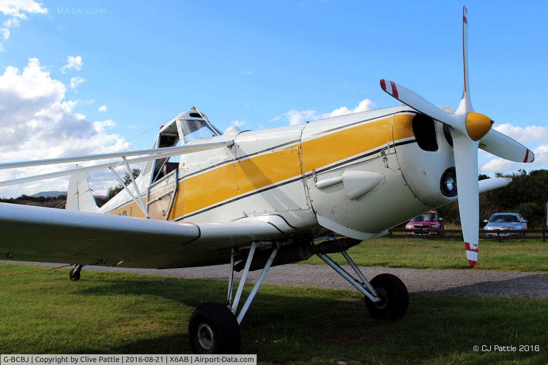 G-BCBJ, 1963 Piper PA-25-235 Pawnee C/N 25-2380/R, At Aboyne for Glider Towing duties