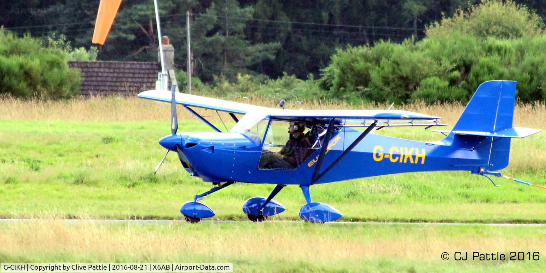 G-CIKH, 2014 Aeropro Eurofox 914 C/N LAA 376-15292, Employed on aero-tow duties at Aboyne, Royal Deeside, Scotland.