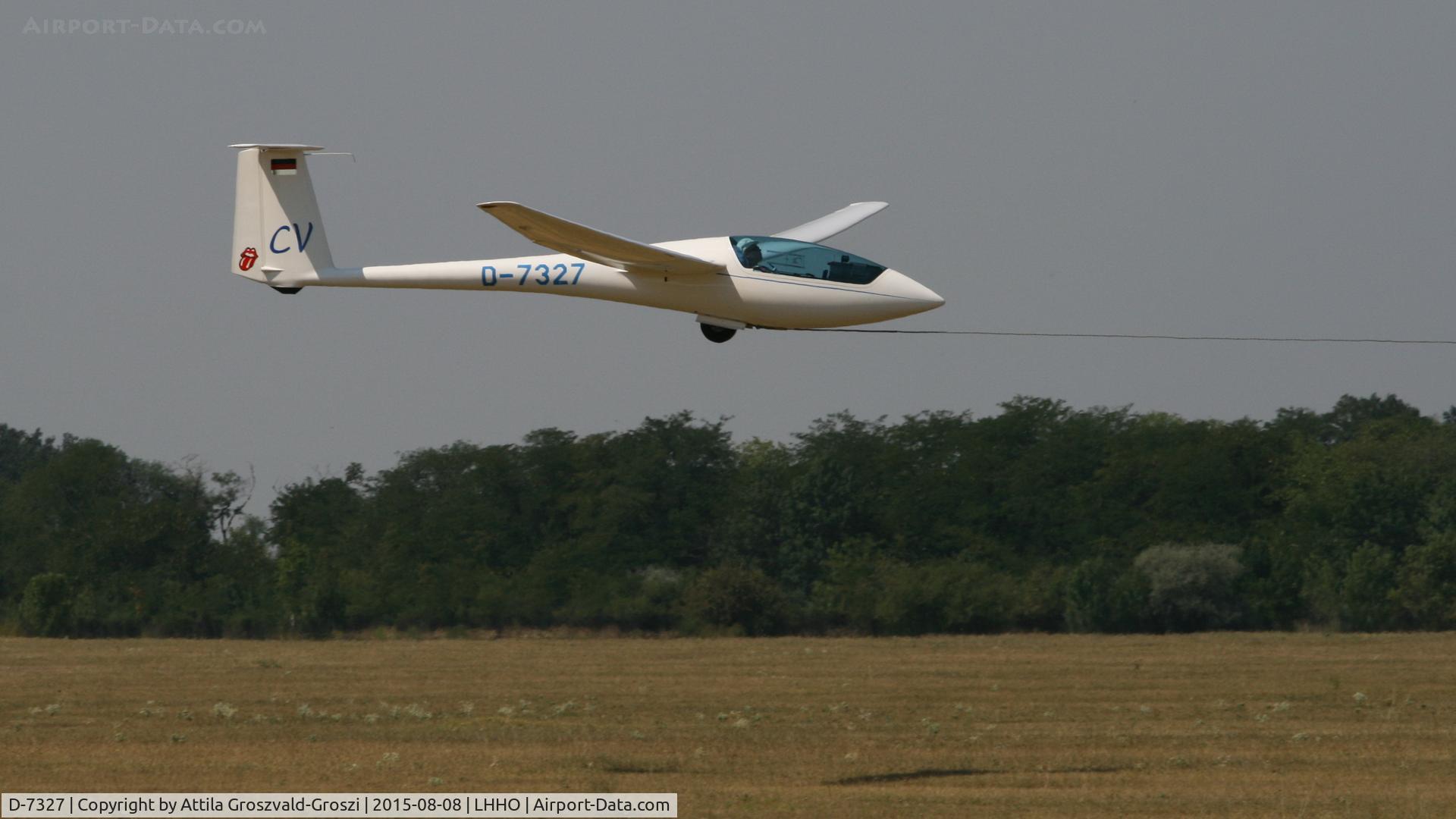 D-7327, 1979 Schleicher ASW-19B C/N 19355, Hajdúszoboszló Airport, Hungary - 60. Hungary Gliding National Championship and third Civis Thermal Cup, 2015