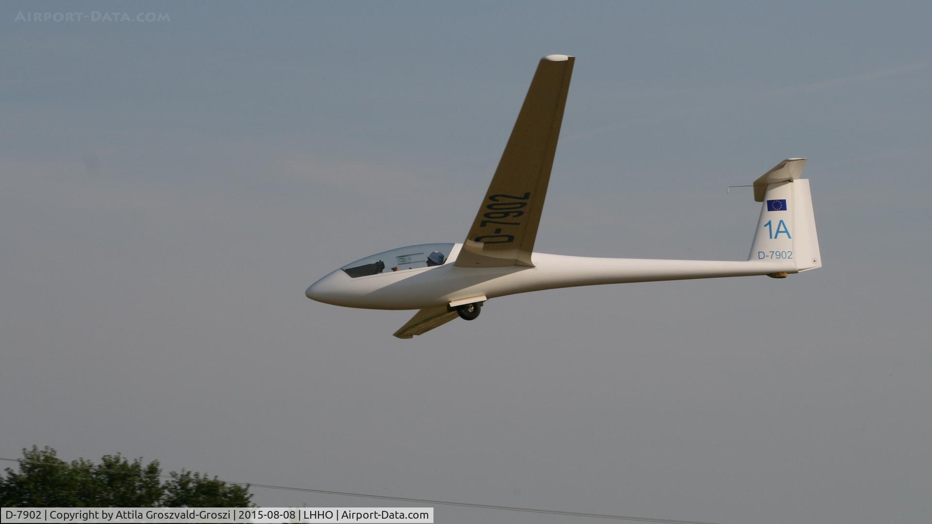 D-7902, 1977 Rolladen-Schneider LS-3a C/N 3012, Hajdúszoboszló Airport, Hungary - 60. Hungary Gliding National Championship and third Civis Thermal Cup, 2015