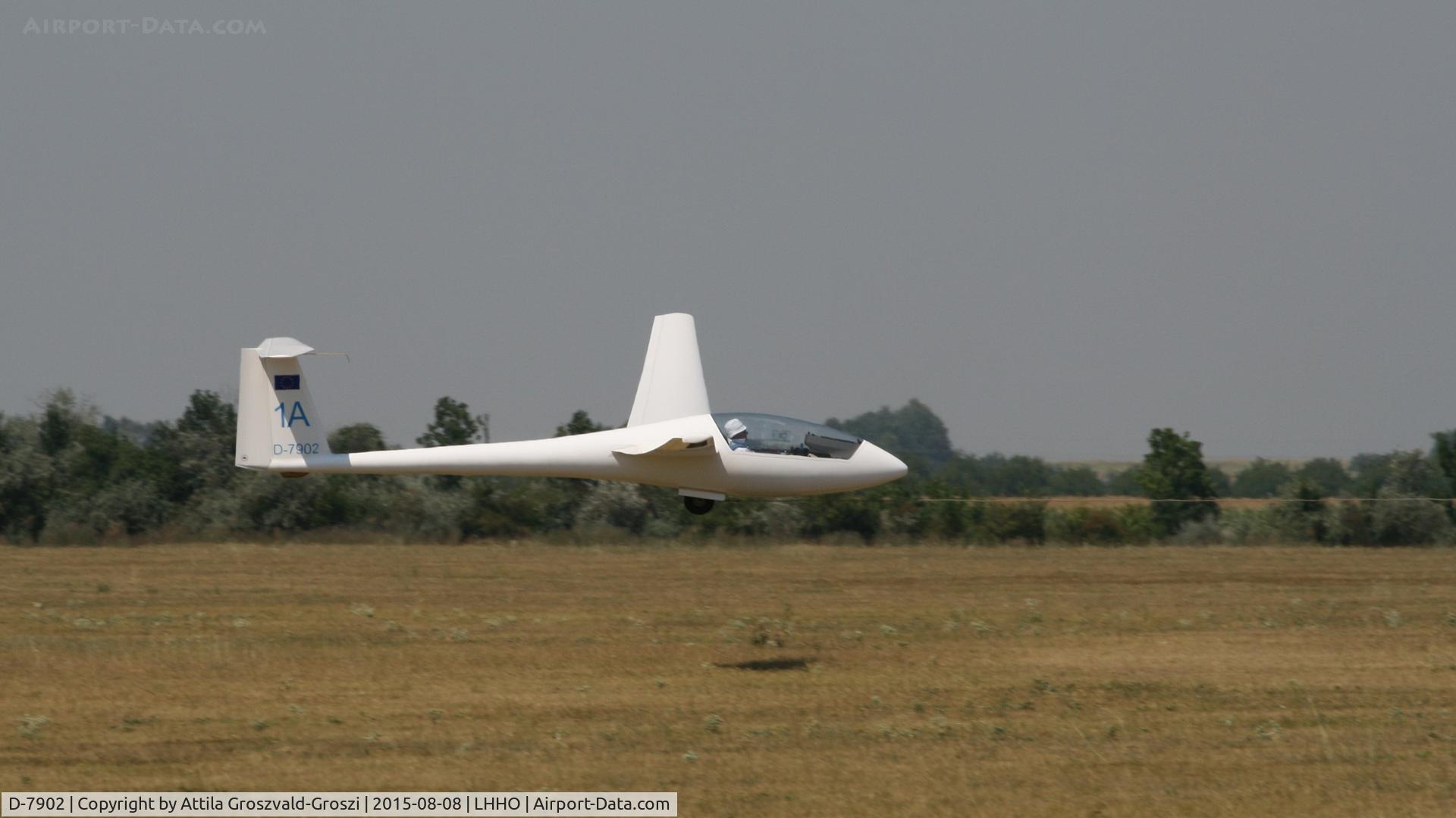 D-7902, 1977 Rolladen-Schneider LS-3a C/N 3012, Hajdúszoboszló Airport, Hungary - 60. Hungary Gliding National Championship and third Civis Thermal Cup, 2015