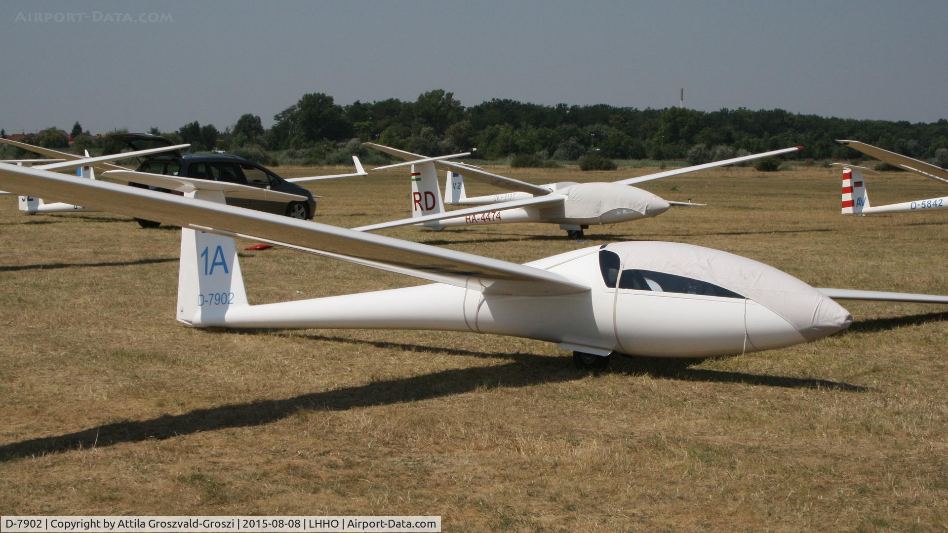 D-7902, 1977 Rolladen-Schneider LS-3a C/N 3012, Hajdúszoboszló Airport, Hungary - 60. Hungary Gliding National Championship and third Civis Thermal Cup, 2015