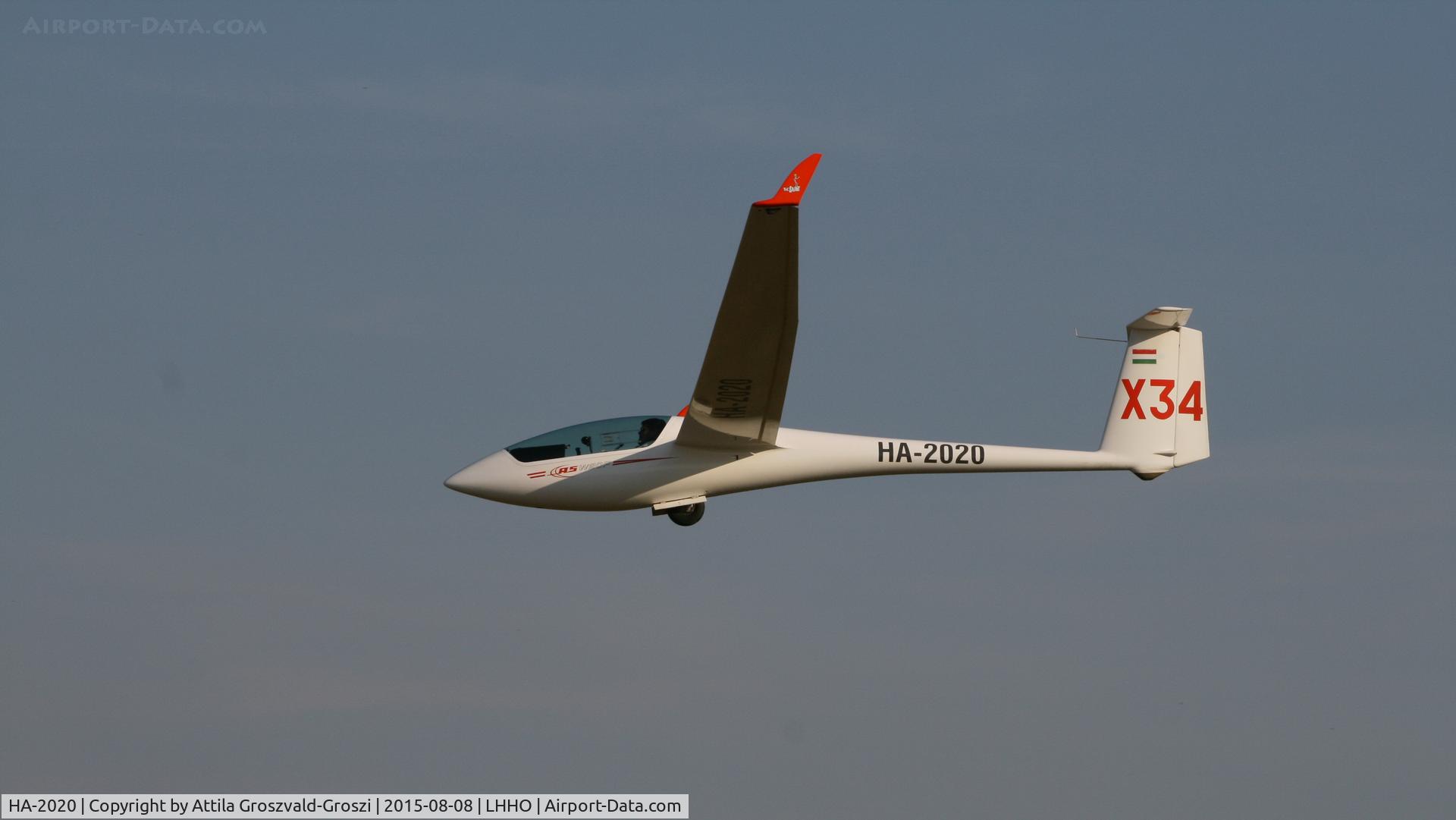 HA-2020, Schleicher ASW-20F C/N 20134, Hajdúszoboszló Airport, Hungary - 60. Hungary Gliding National Championship and third Civis Thermal Cup, 2015