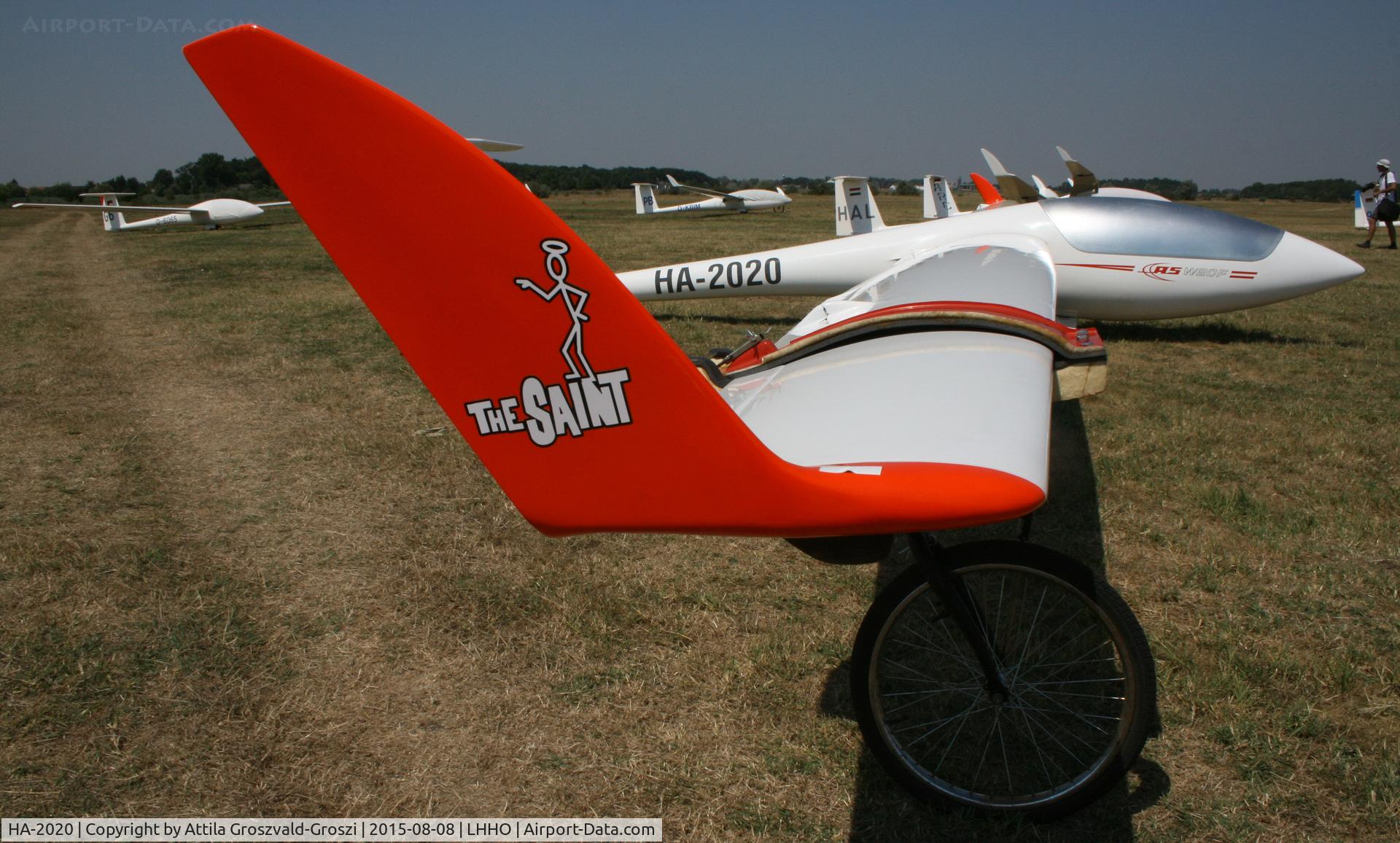 HA-2020, Schleicher ASW-20F C/N 20134, Hajdúszoboszló Airport, Hungary - 60. Hungary Gliding National Championship and third Civis Thermal Cup, 2015