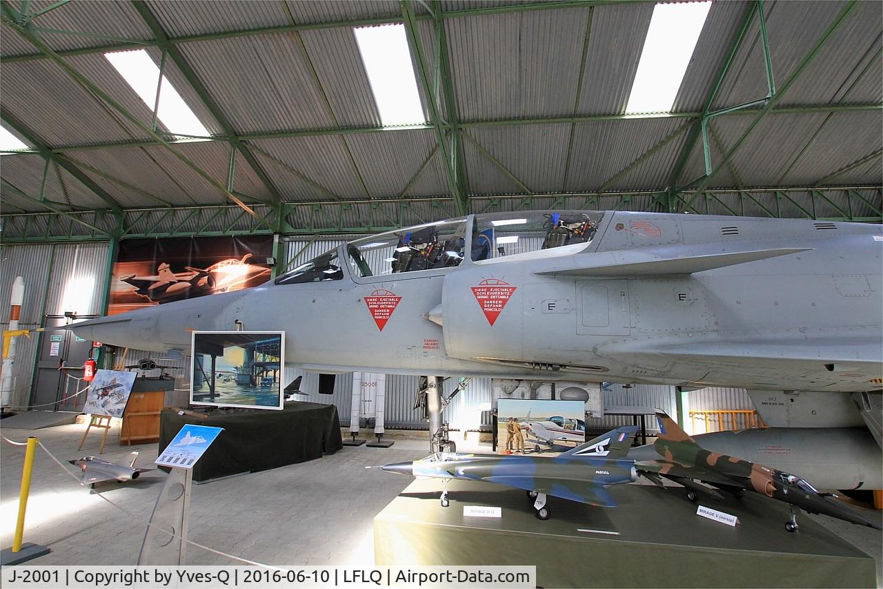J-2001, Dassault Mirage IIIDS C/N 227F/BS1, Dassault Mirage IIIDS, Musée Européen de l'Aviation de Chasse, Montélimar-Ancône airfield (LFLQ)