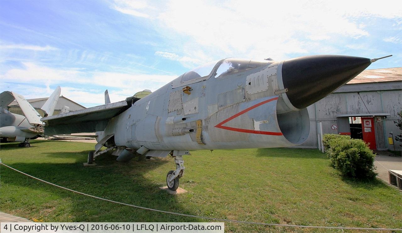 4, Vought F-8E(FN) Crusader C/N 1216, Vought F-8E(FN) Crusader, Musée Européen de l'Aviation de Chasse, Montélimar-Ancône airfield (LFLQ)