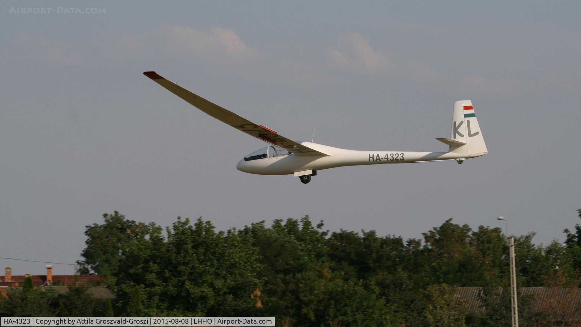 HA-4323, 1973 Schempp-Hirth Cirrus C/N 144, Hajdúszoboszló Airport, Hungary - 60. Hungary Gliding National Championship and third Civis Thermal Cup, 2015