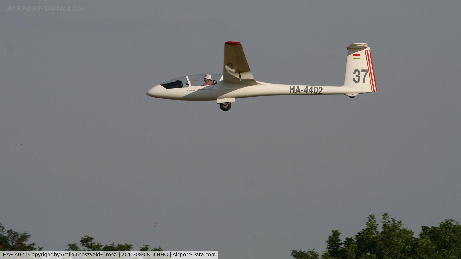 HA-4402, 1982 PZL-Bielsko SZD-48-1 Jantar Standard 2 C/N B-1223, Hajdúszoboszló Airport, Hungary - 60. Hungary Gliding National Championship and third Civis Thermal Cup, 2015