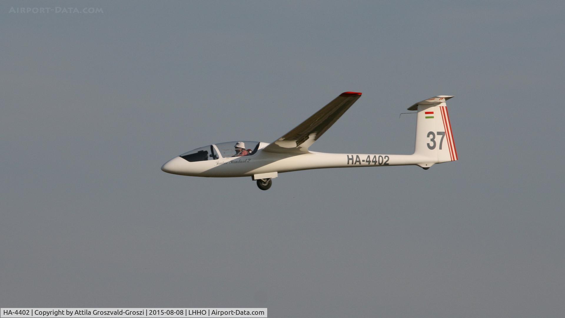 HA-4402, 1982 PZL-Bielsko SZD-48-1 Jantar Standard 2 C/N B-1223, Hajdúszoboszló Airport, Hungary - 60. Hungary Gliding National Championship and third Civis Thermal Cup, 2015