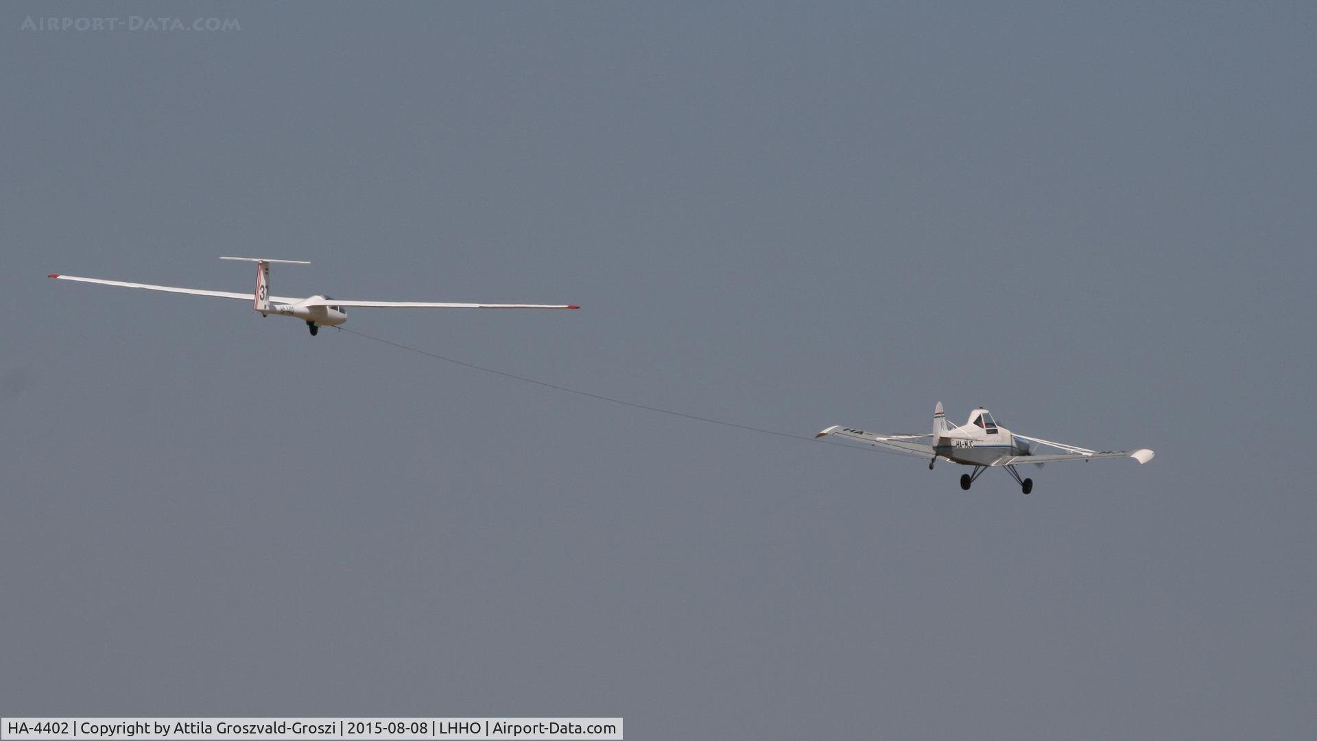 HA-4402, 1982 PZL-Bielsko SZD-48-1 Jantar Standard 2 C/N B-1223, Hajdúszoboszló Airport, Hungary - 60. Hungary Gliding National Championship and third Civis Thermal Cup, 2015