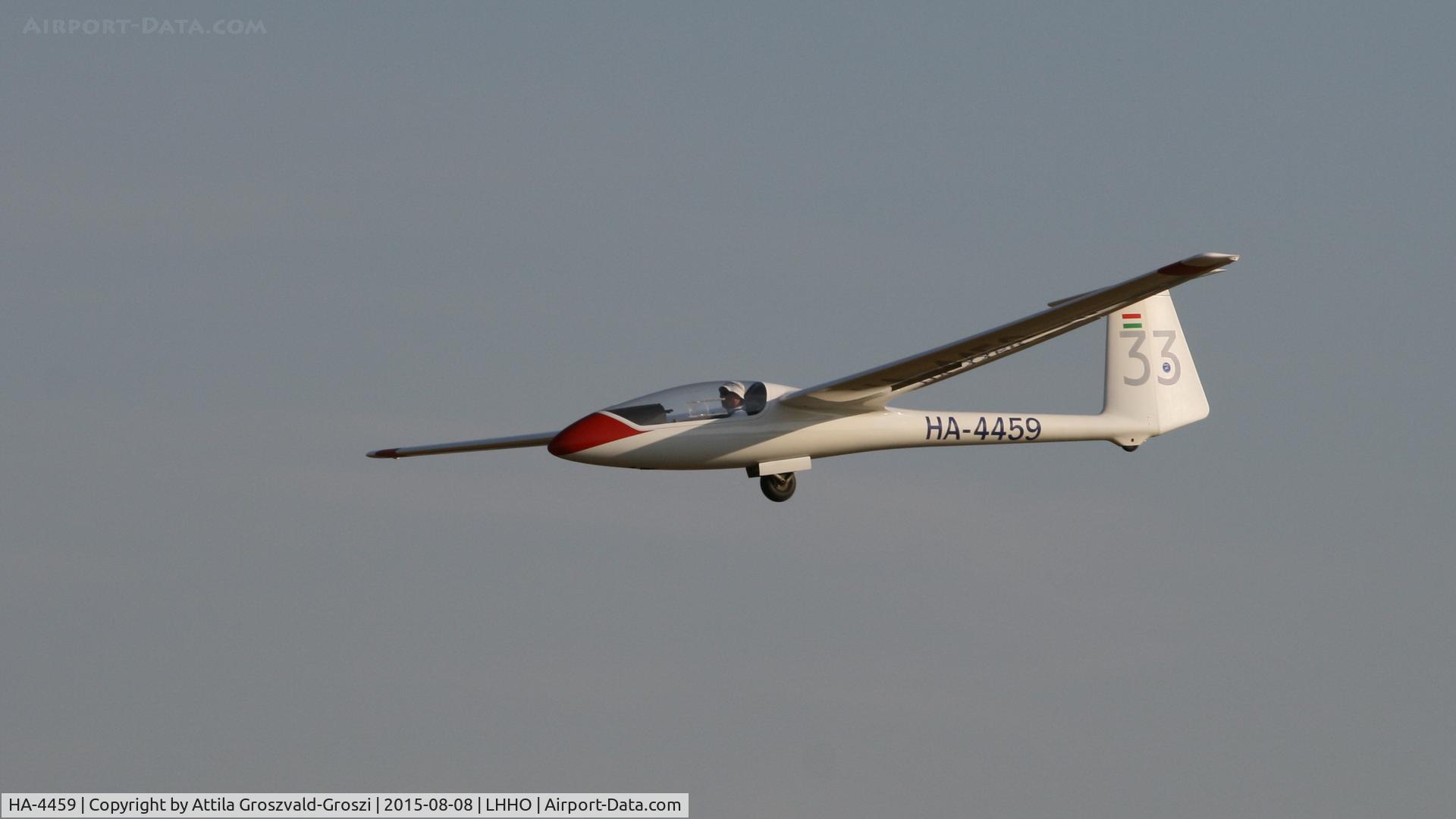 HA-4459, 1985 PZL-Bielsko SZD-48-3 Jantar Standard 3 C/N B-1453, Hajdúszoboszló Airport, Hungary - 60. Hungary Gliding National Championship and third Civis Thermal Cup, 2015