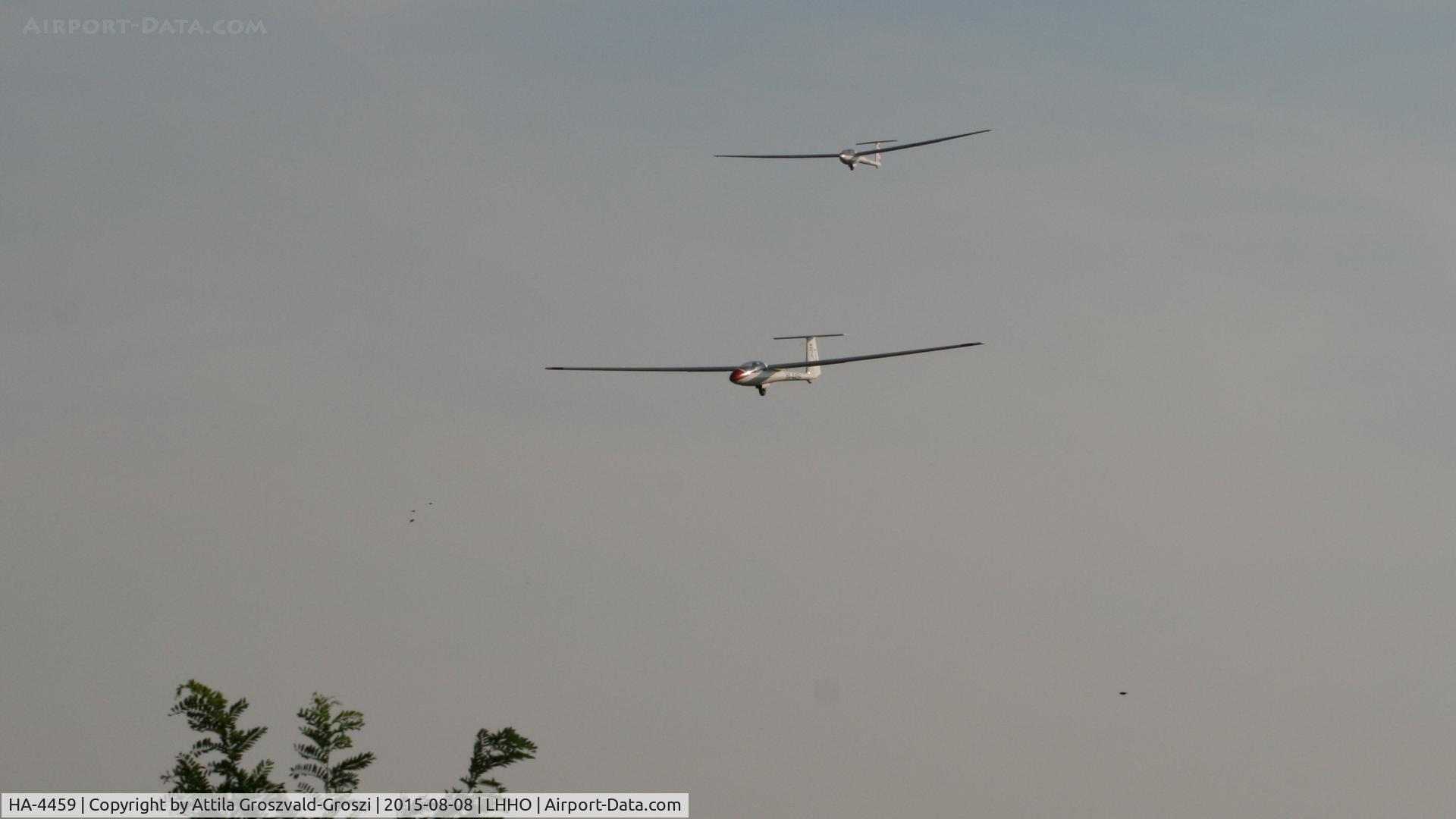 HA-4459, 1985 PZL-Bielsko SZD-48-3 Jantar Standard 3 C/N B-1453, Hajdúszoboszló Airport, Hungary - 60. Hungary Gliding National Championship and third Civis Thermal Cup, 2015