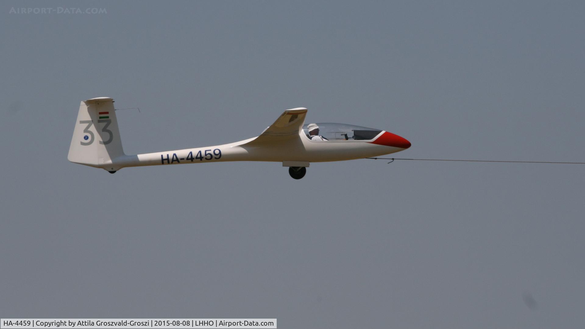 HA-4459, 1985 PZL-Bielsko SZD-48-3 Jantar Standard 3 C/N B-1453, Hajdúszoboszló Airport, Hungary - 60. Hungary Gliding National Championship and third Civis Thermal Cup, 2015