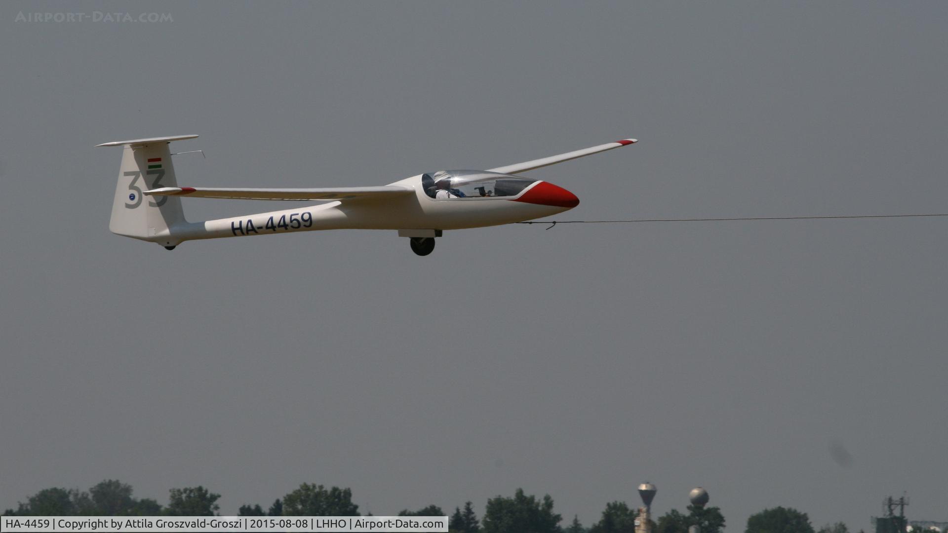 HA-4459, 1985 PZL-Bielsko SZD-48-3 Jantar Standard 3 C/N B-1453, Hajdúszoboszló Airport, Hungary - 60. Hungary Gliding National Championship and third Civis Thermal Cup, 2015