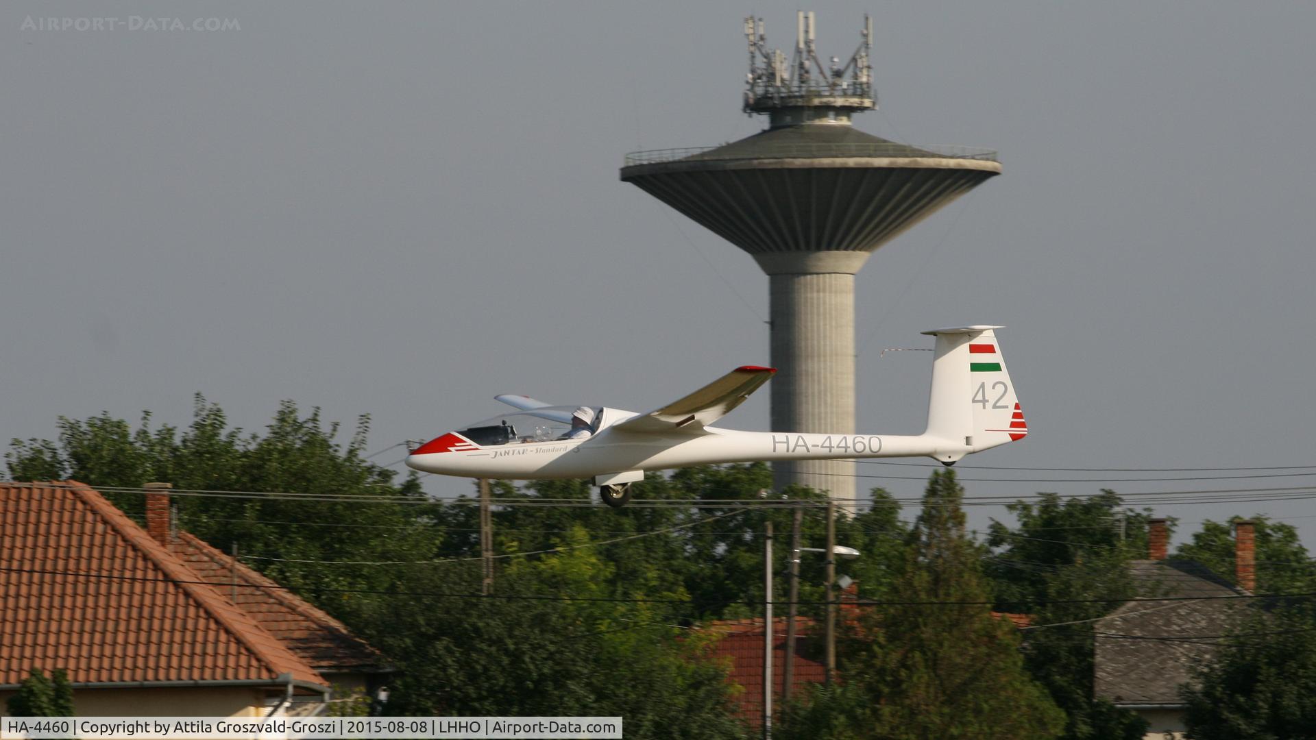 HA-4460, 1986 PZL-Bielsko SZD-48-3 Jantar Standard 3 C/N B-1571, Hajdúszoboszló Airport, Hungary - 60. Hungary Gliding National Championship and third Civis Thermal Cup, 2015
