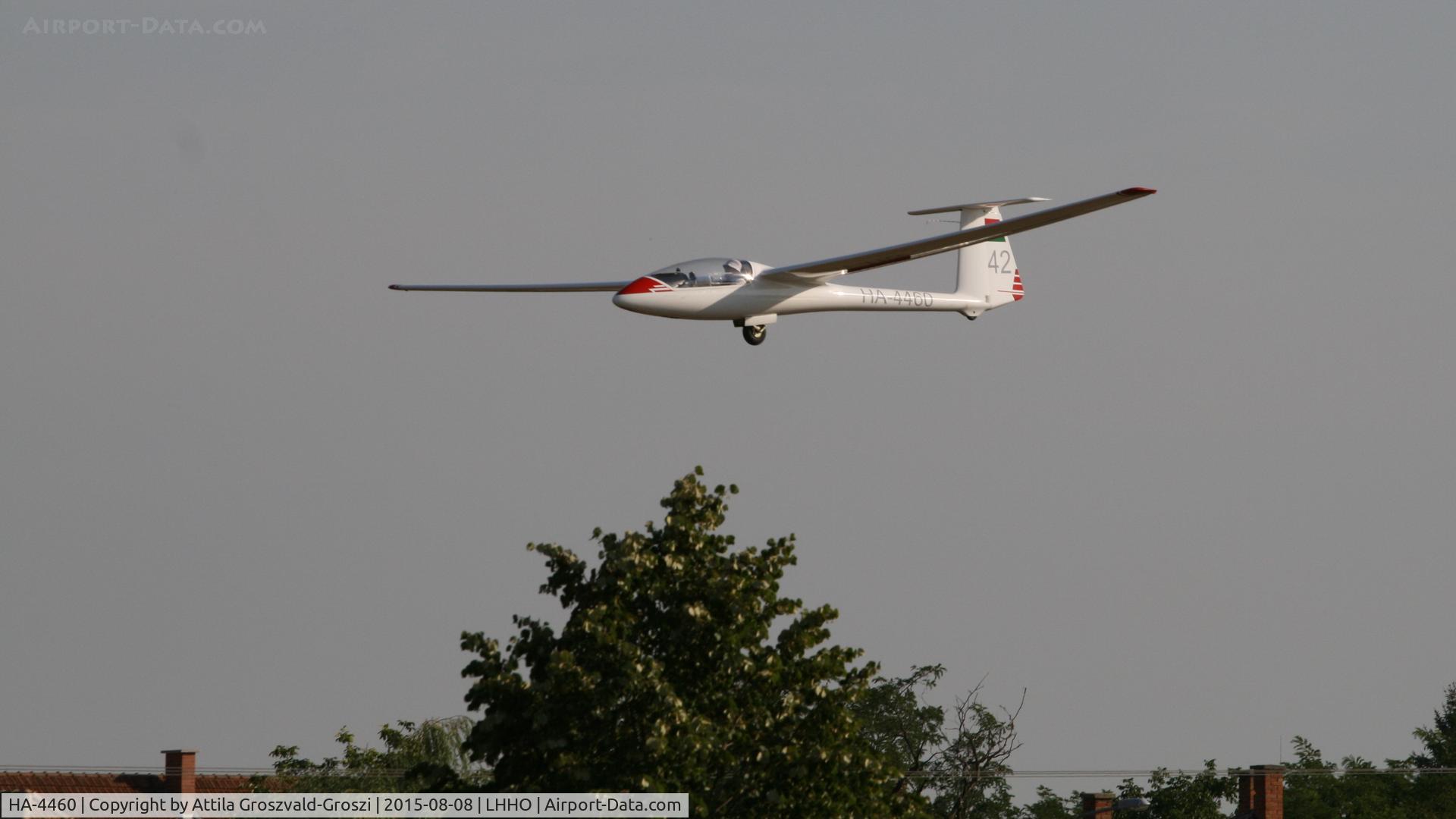 HA-4460, 1986 PZL-Bielsko SZD-48-3 Jantar Standard 3 C/N B-1571, Hajdúszoboszló Airport, Hungary - 60. Hungary Gliding National Championship and third Civis Thermal Cup, 2015