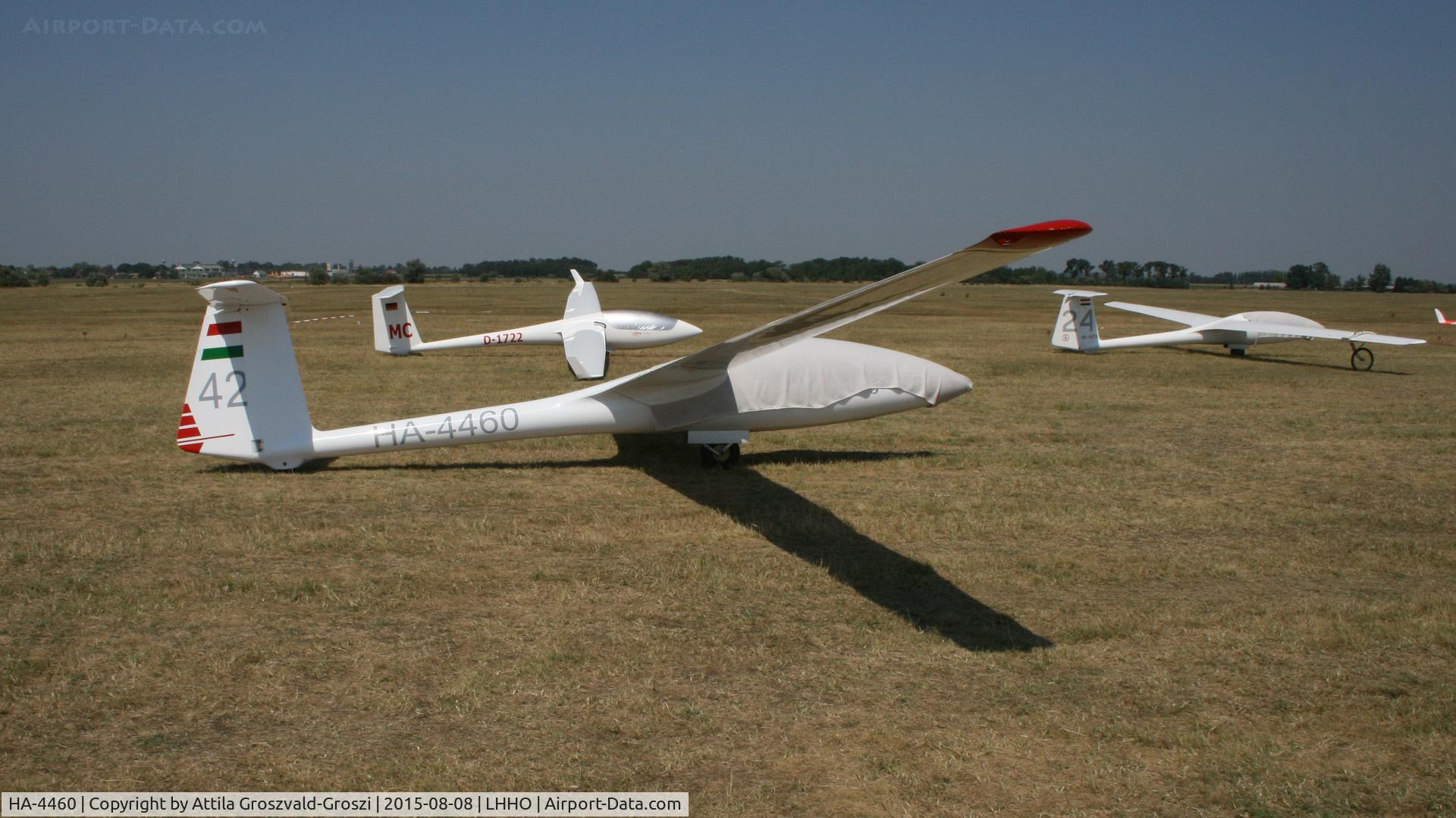 HA-4460, 1986 PZL-Bielsko SZD-48-3 Jantar Standard 3 C/N B-1571, Hajdúszoboszló Airport, Hungary - 60. Hungary Gliding National Championship and third Civis Thermal Cup, 2015