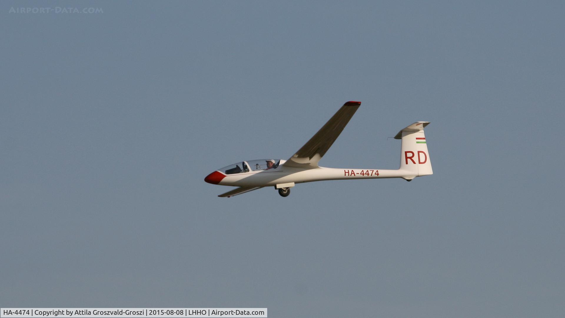 HA-4474, 1982 PZL-Bielsko SZD-48-1 Jantar Standard 2 C/N B-1234, Hajdúszoboszló Airport, Hungary - 60. Hungary Gliding National Championship and third Civis Thermal Cup, 2015