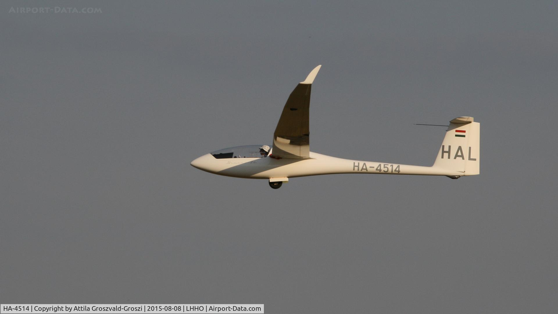 HA-4514, 2005 Schempp-Hirth Discus 2a C/N 215, Hajdúszoboszló Airport, Hungary - 60. Hungary Gliding National Championship and third Civis Thermal Cup, 2015