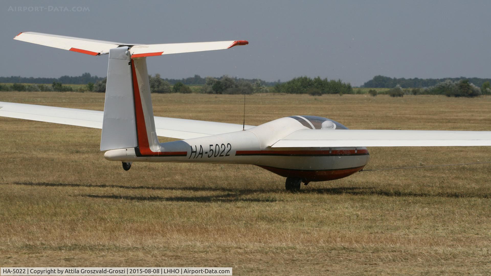 HA-5022, 1988 ICA IS-28B2 C/N 328, Hajdúszoboszló Airport, Hungary - 60. Hungary Gliding National Championship and third Civis Thermal Cup, 2015