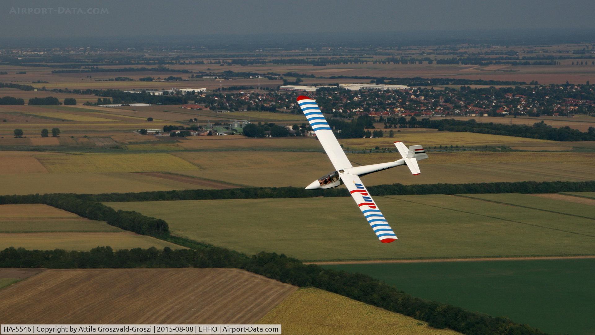 HA-5546, 1988 Rubik R-26SU Góbé 82 C/N AA800062, Hajdúszoboszló Airport, Hungary - 60. Hungary Gliding National Championship and third Civis Thermal Cup, 2015