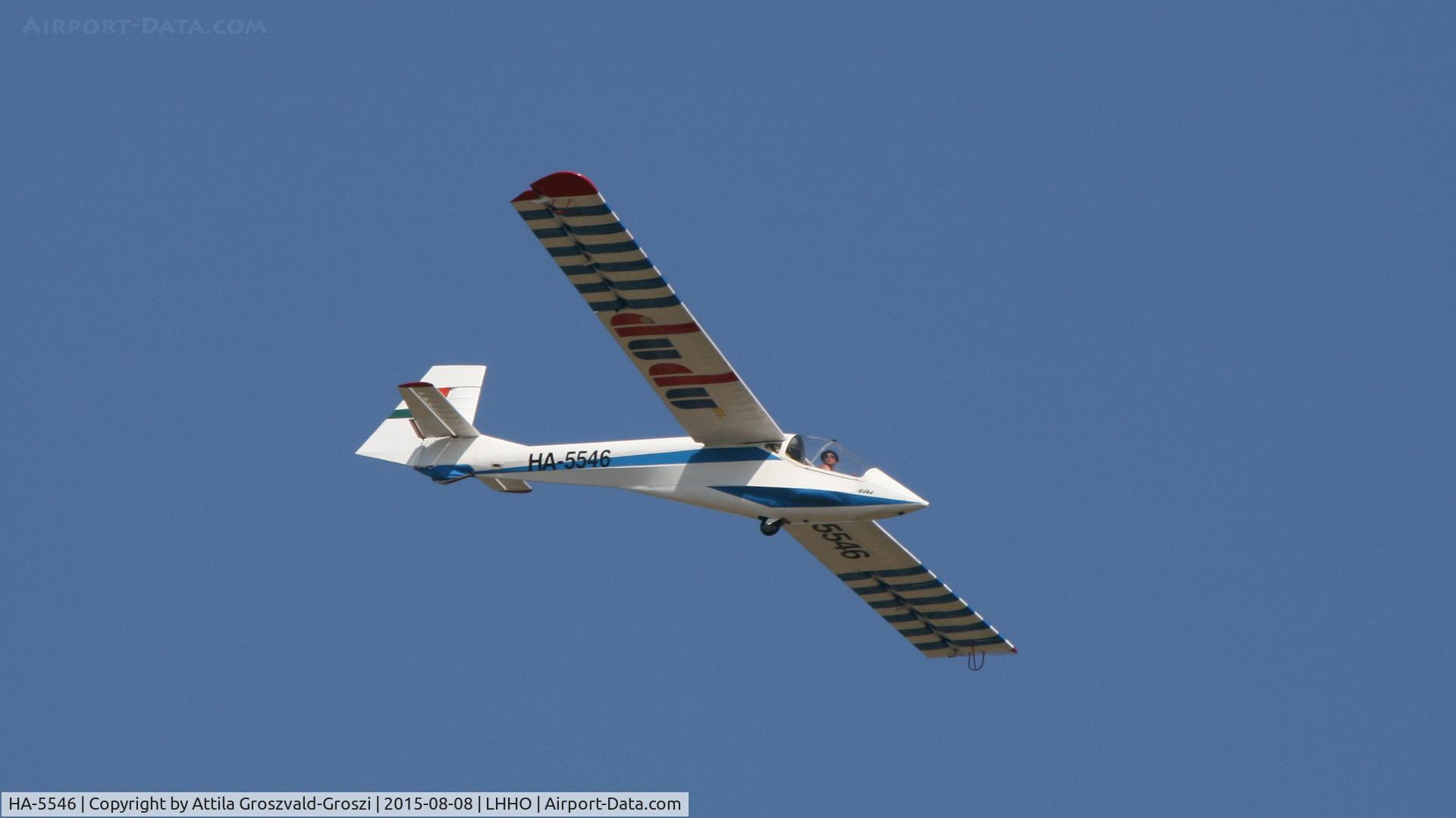 HA-5546, 1988 Rubik R-26SU Góbé 82 C/N AA800062, Hajdúszoboszló Airport, Hungary - 60. Hungary Gliding National Championship and third Civis Thermal Cup, 2015