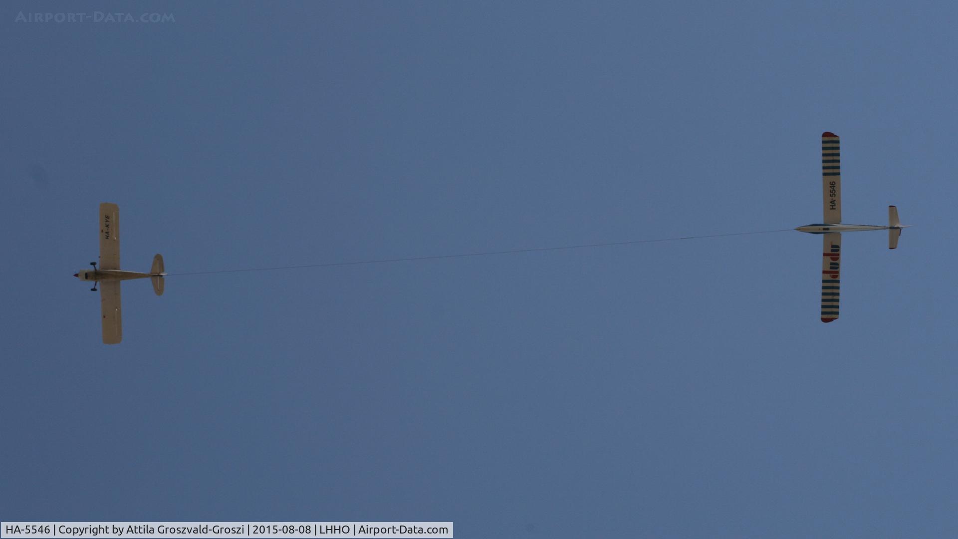 HA-5546, 1988 Rubik R-26SU Góbé 82 C/N AA800062, Hajdúszoboszló Airport, Hungary - 60. Hungary Gliding National Championship and third Civis Thermal Cup, 2015