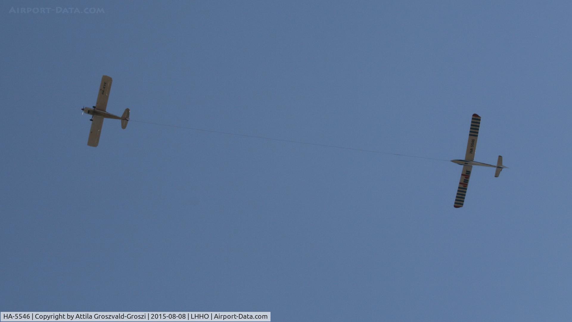 HA-5546, 1988 Rubik R-26SU Góbé 82 C/N AA800062, Hajdúszoboszló Airport, Hungary - 60. Hungary Gliding National Championship and third Civis Thermal Cup, 2015