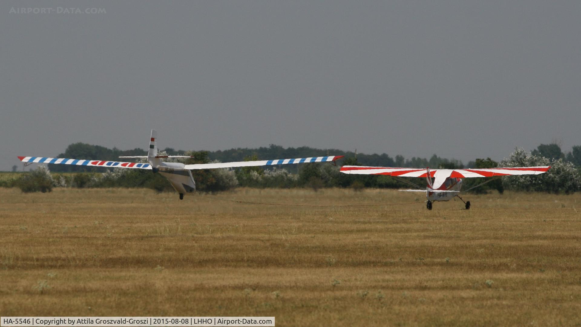 HA-5546, 1988 Rubik R-26SU Góbé 82 C/N AA800062, Hajdúszoboszló Airport, Hungary - 60. Hungary Gliding National Championship and third Civis Thermal Cup, 2015