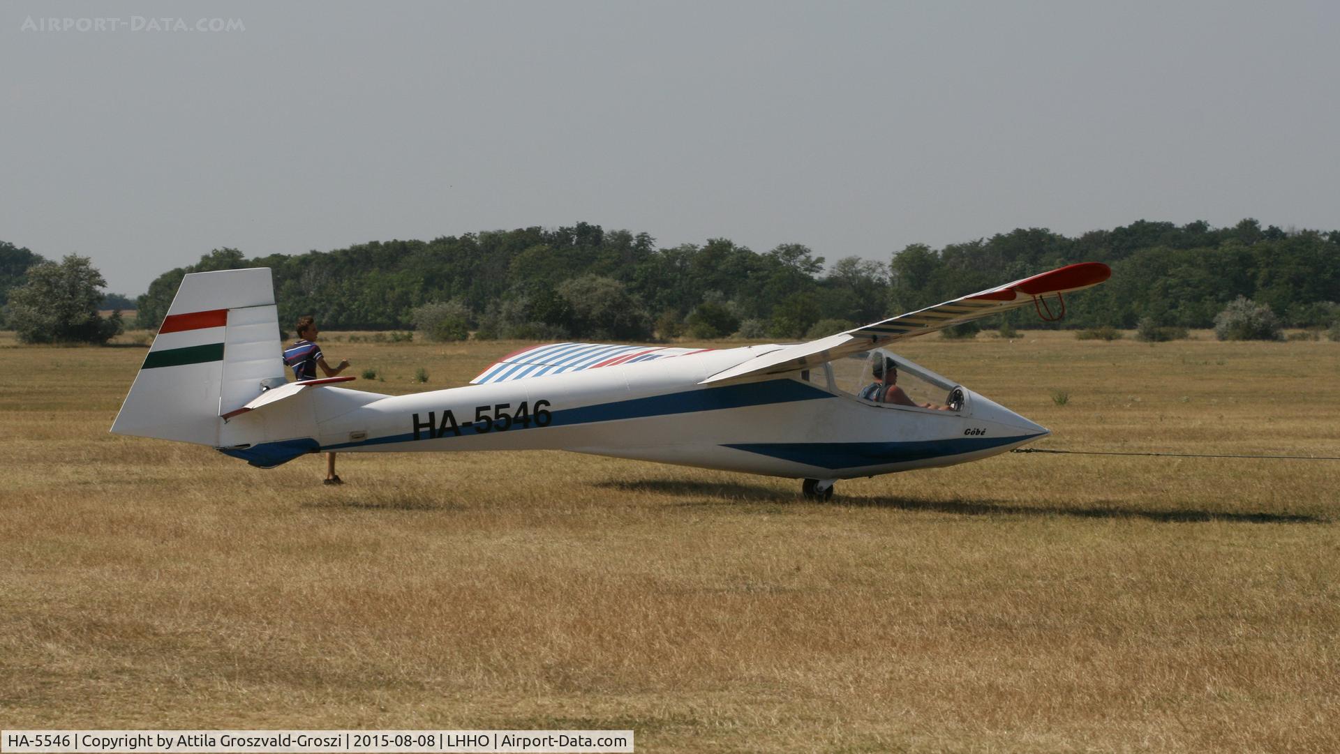 HA-5546, 1988 Rubik R-26SU Góbé 82 C/N AA800062, Hajdúszoboszló Airport, Hungary - 60. Hungary Gliding National Championship and third Civis Thermal Cup, 2015