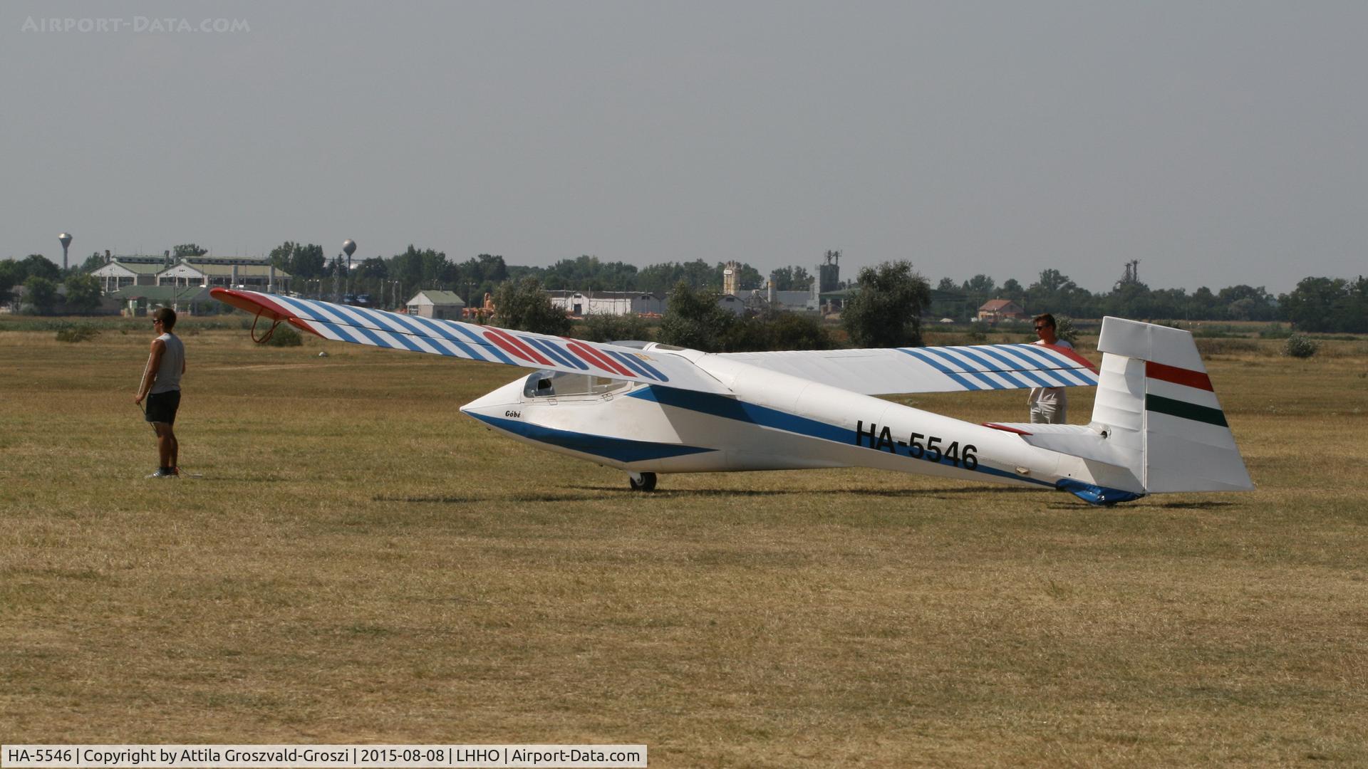 HA-5546, 1988 Rubik R-26SU Góbé 82 C/N AA800062, Hajdúszoboszló Airport, Hungary - 60. Hungary Gliding National Championship and third Civis Thermal Cup, 2015