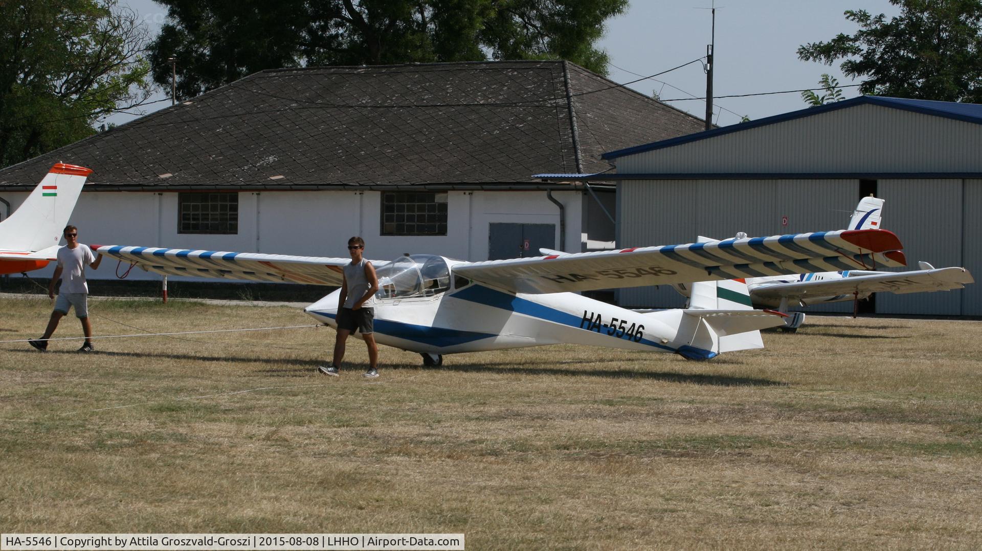 HA-5546, 1988 Rubik R-26SU Góbé 82 C/N AA800062, Hajdúszoboszló Airport, Hungary - 60. Hungary Gliding National Championship and third Civis Thermal Cup, 2015