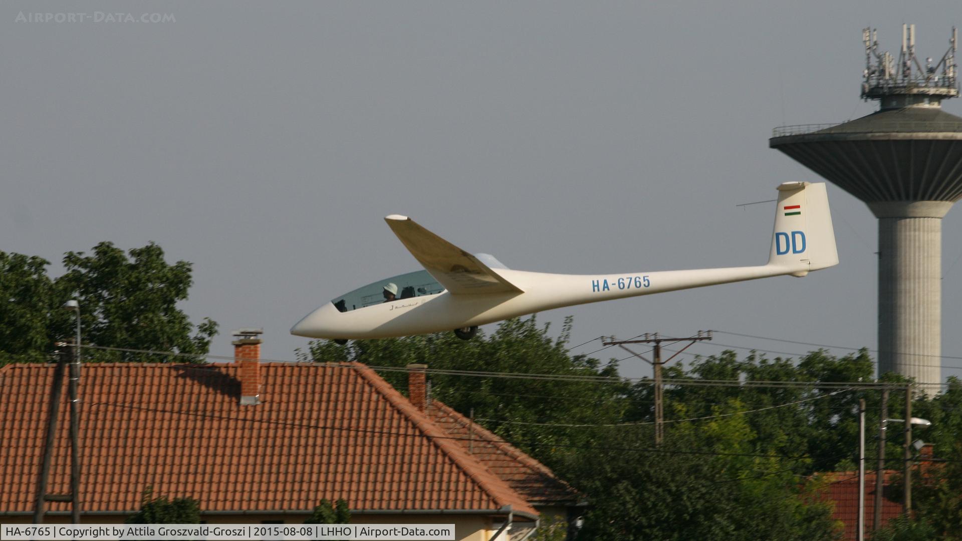 HA-6765, Schempp-Hirth HS-6 Janus C C/N 127, Hajdúszoboszló Airport, Hungary - 60. Hungary Gliding National Championship and third Civis Thermal Cup, 2015
